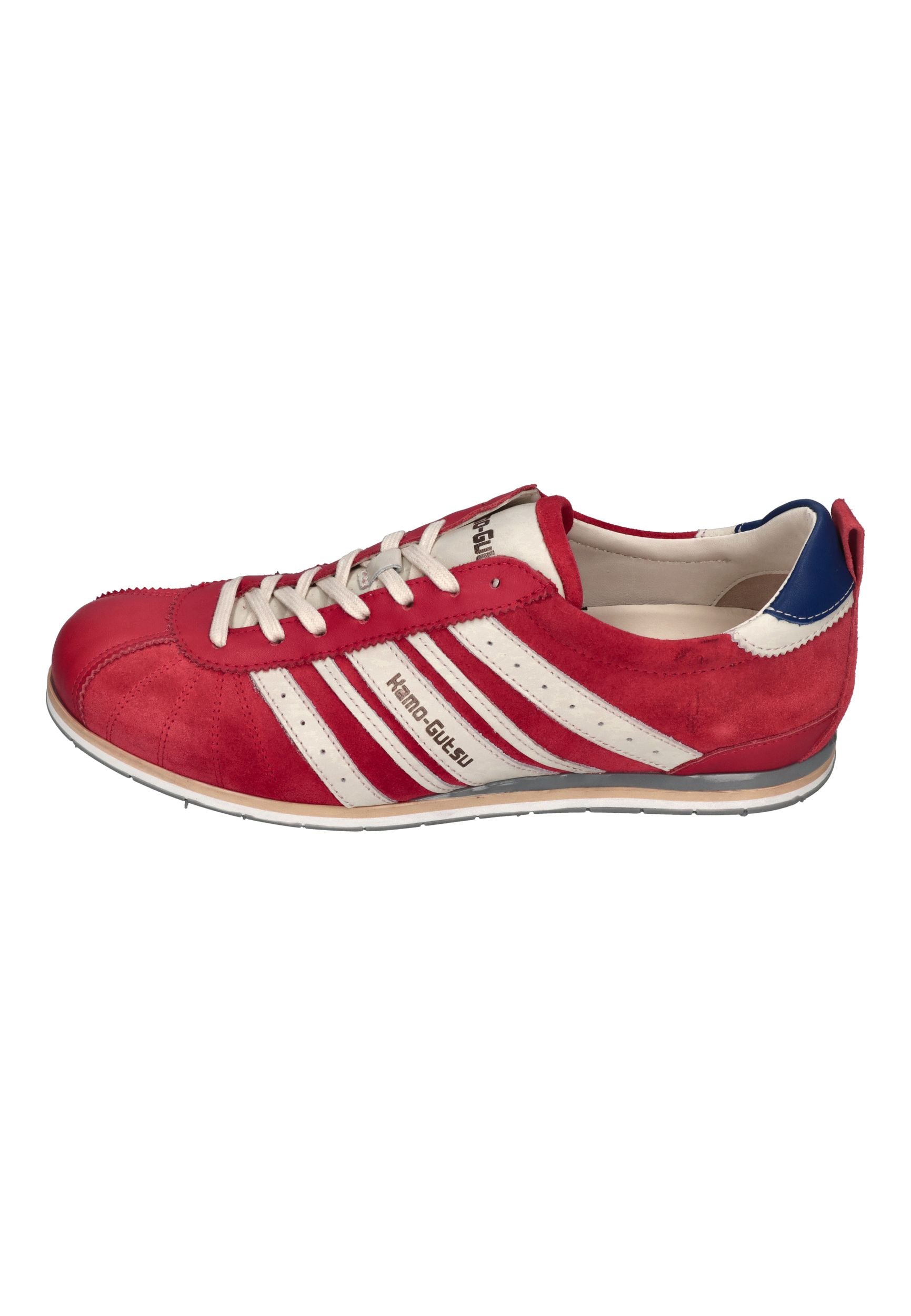 KAMO-GUTSU Herren Sneakers TIFO 046 rosso combi
