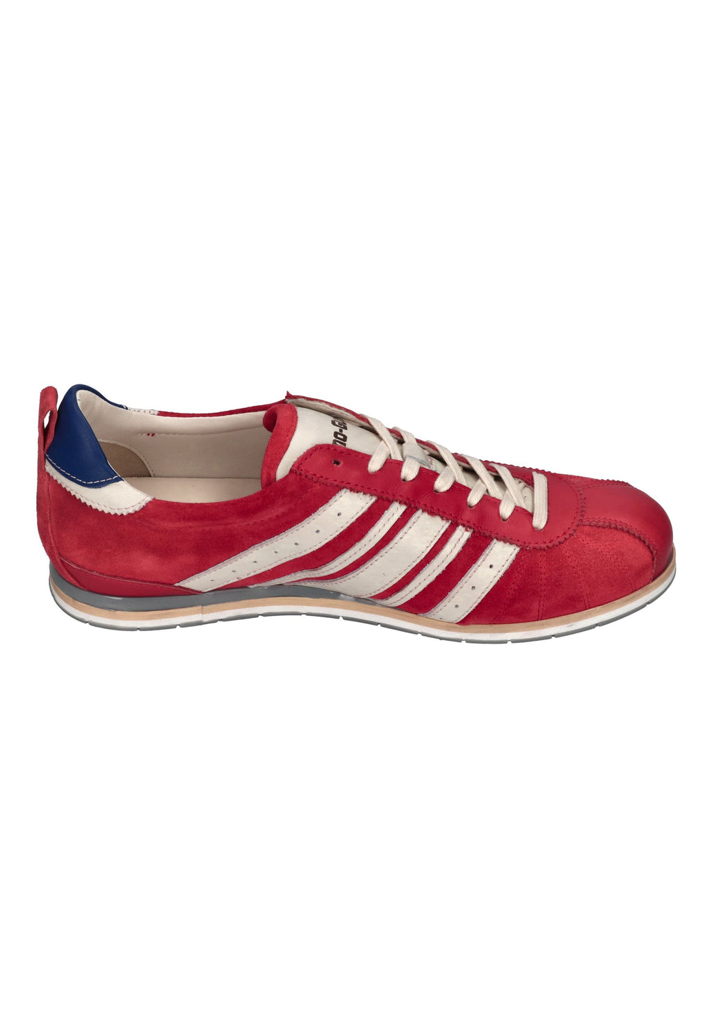 KAMO-GUTSU Herren Sneakers TIFO 046 rosso combi