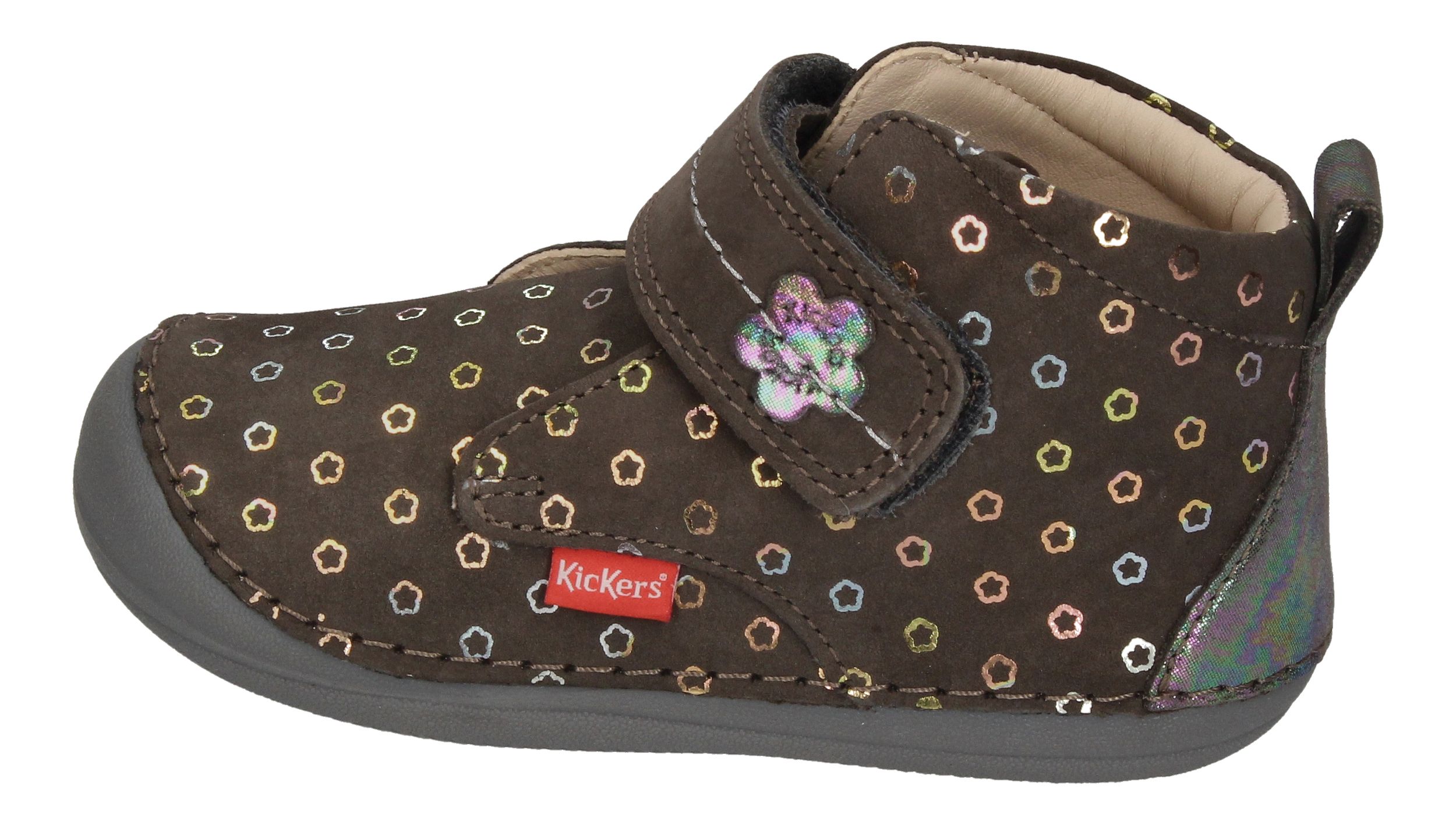 KICKERS Lauflernschuhe SABIO 915398-10-123 gris flower-1