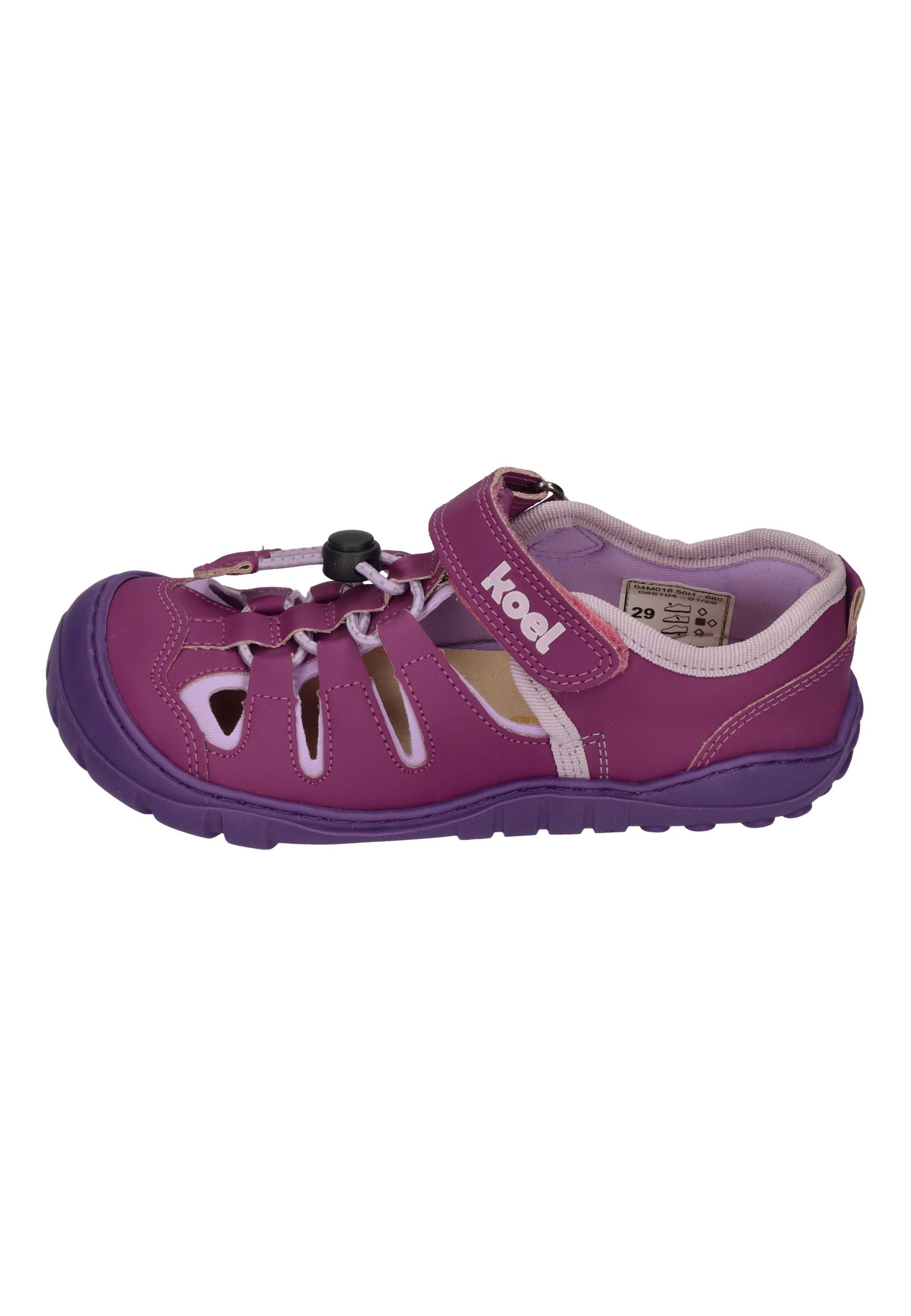 KOEL Barefoot Kinder Sandalen MADISON violett