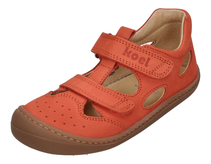 KOEL Barefoot Kinderschuhe - BEP NAPPA - peach