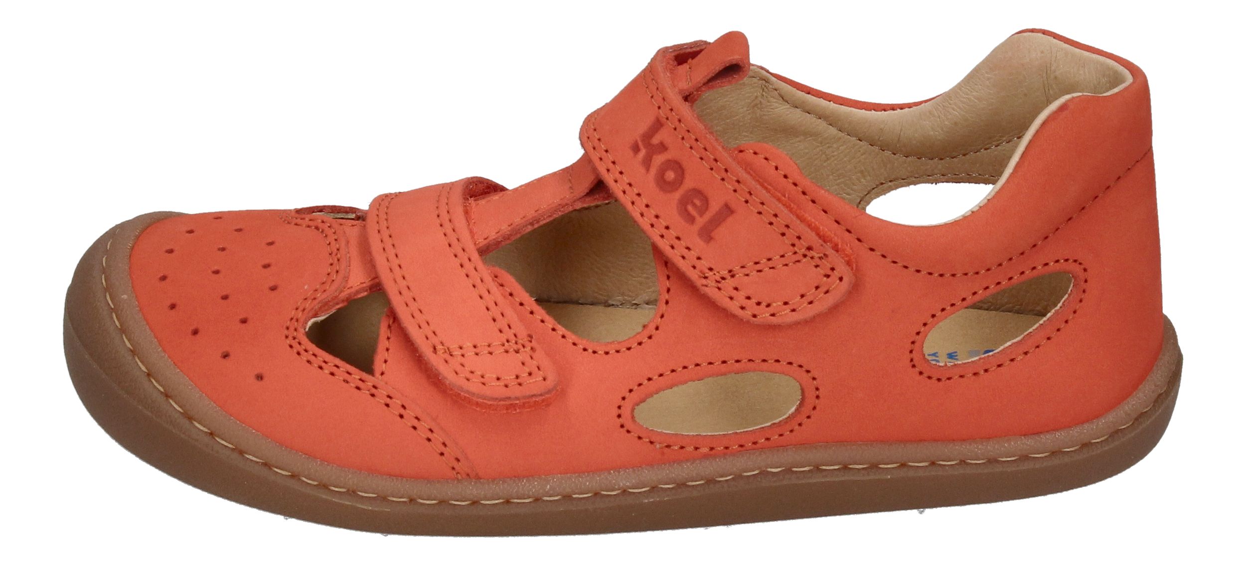 KOEL Barefoot Kinderschuhe - BEP NAPPA - peach