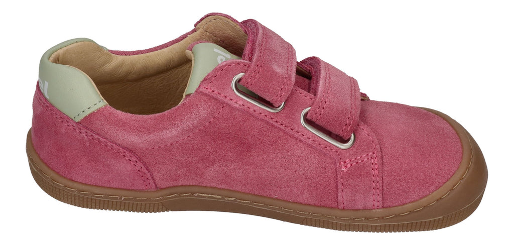 KOEL Barefoot Kinderschuhe - Sneakers DENIS SUEDE fuchsia