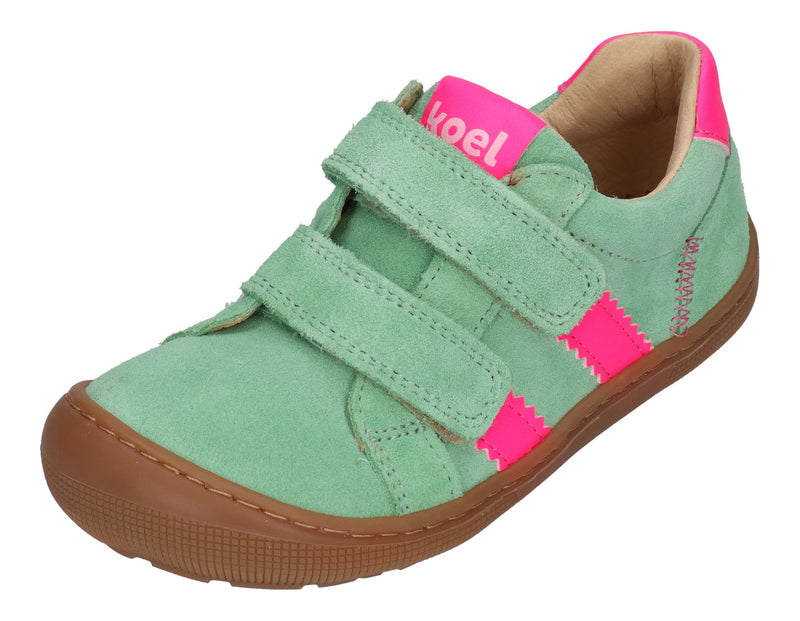 KOEL Barefoot Kinderschuhe - Sneakers DENIS SUEDE mint