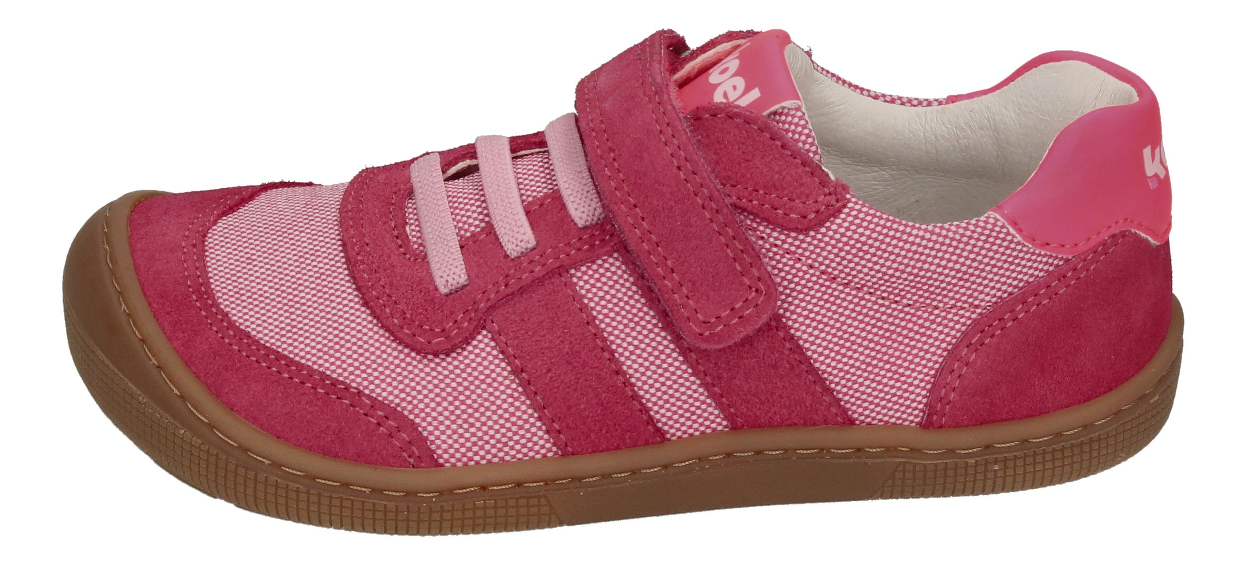 KOEL Barefoot Kinderschuhe - Sneakers DYLAN II TEXTILE 501 fuchsia