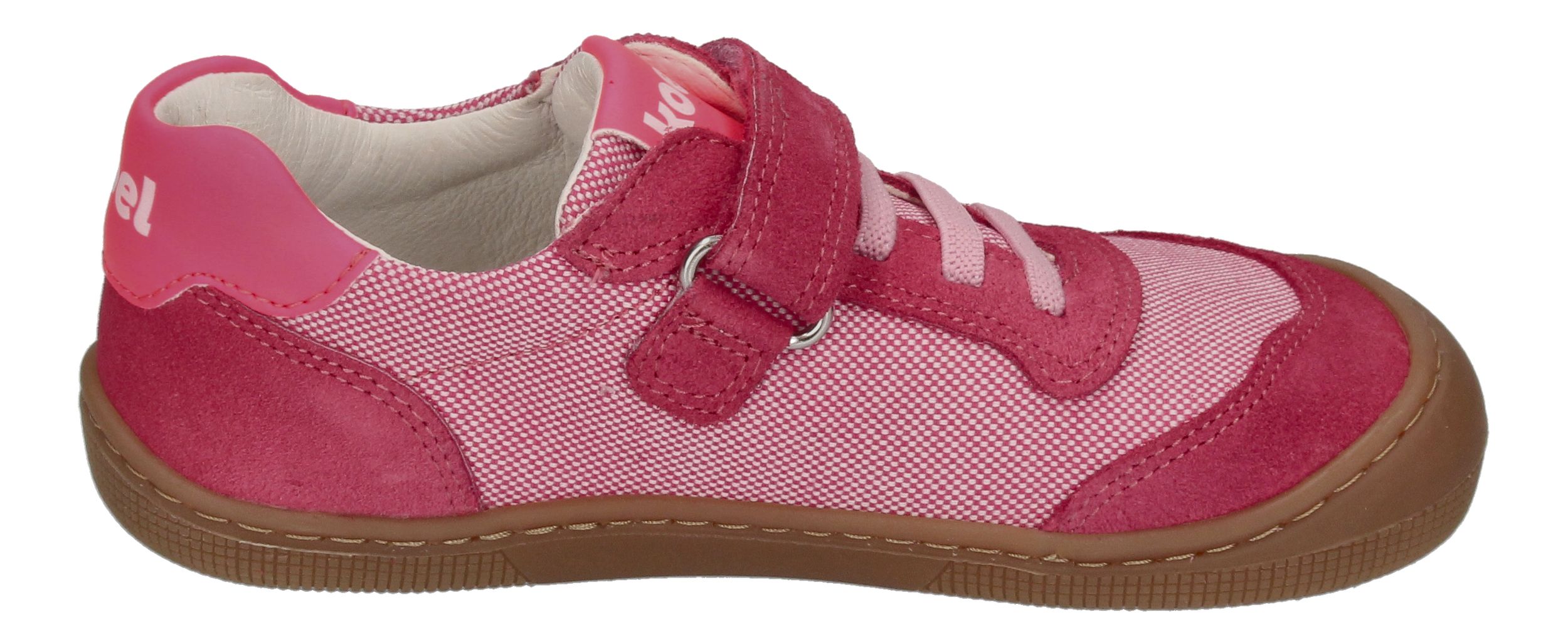 KOEL Barefoot Kinderschuhe - Sneakers DYLAN II TEXTILE 501 fuchsia