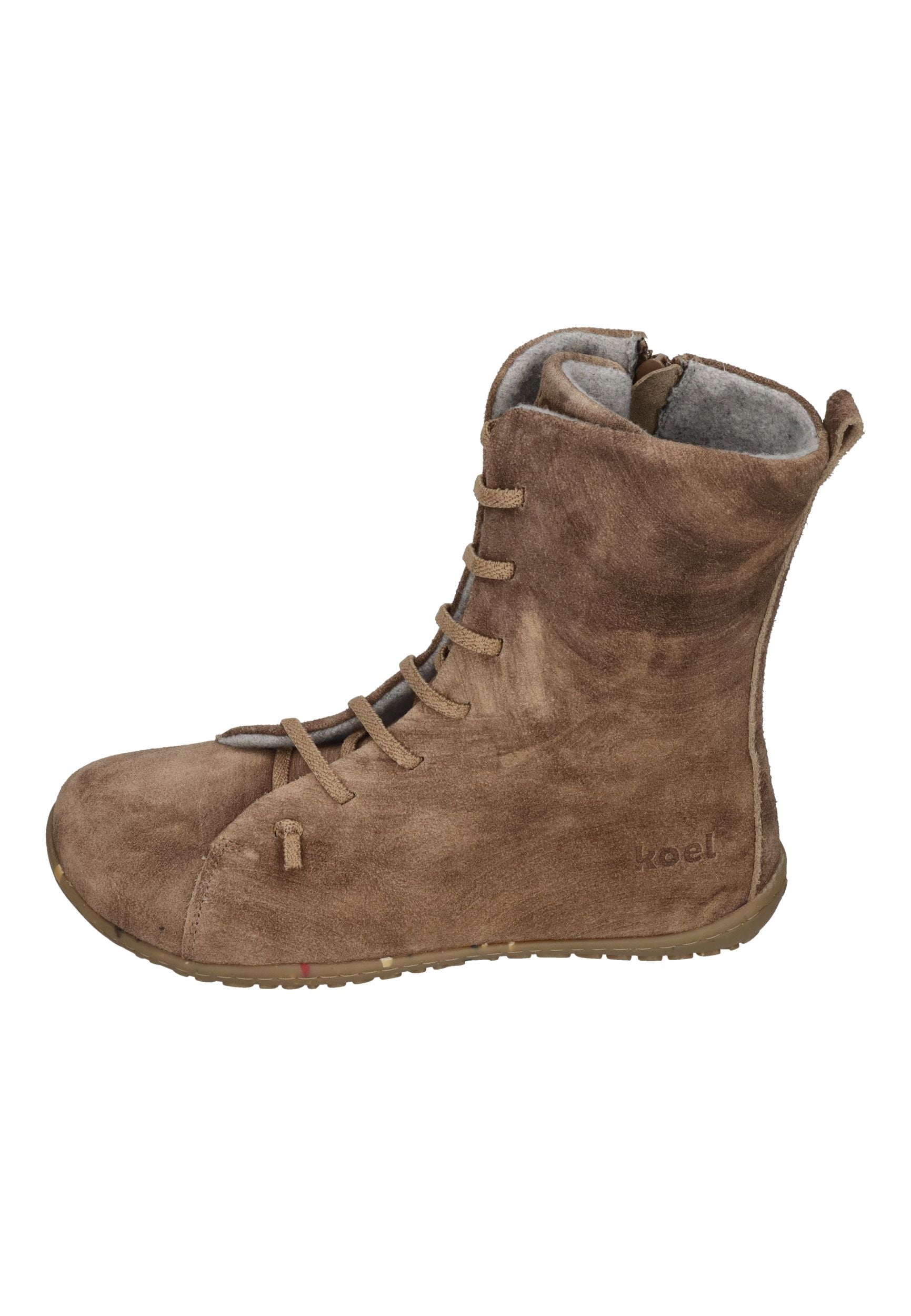 KOEL Damenschuhe Barefoot Booties IDINA MERINO taupe