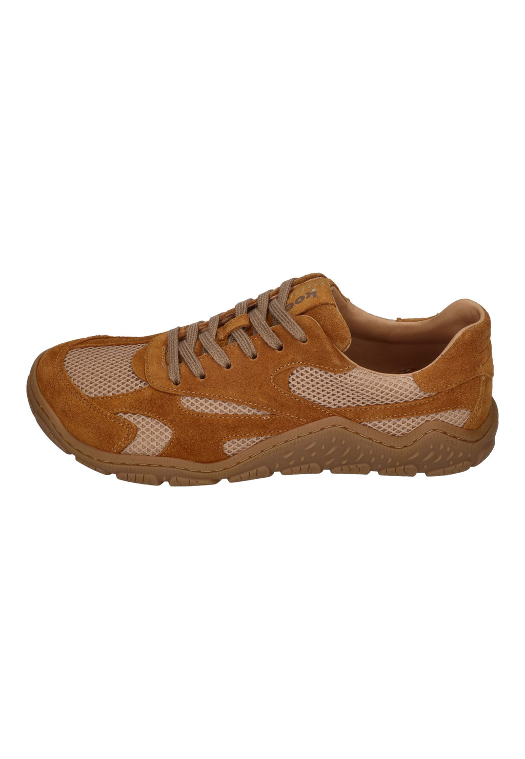 KOEL Damen Barefoot Sneakers RITA SUEDE 300 cognac
