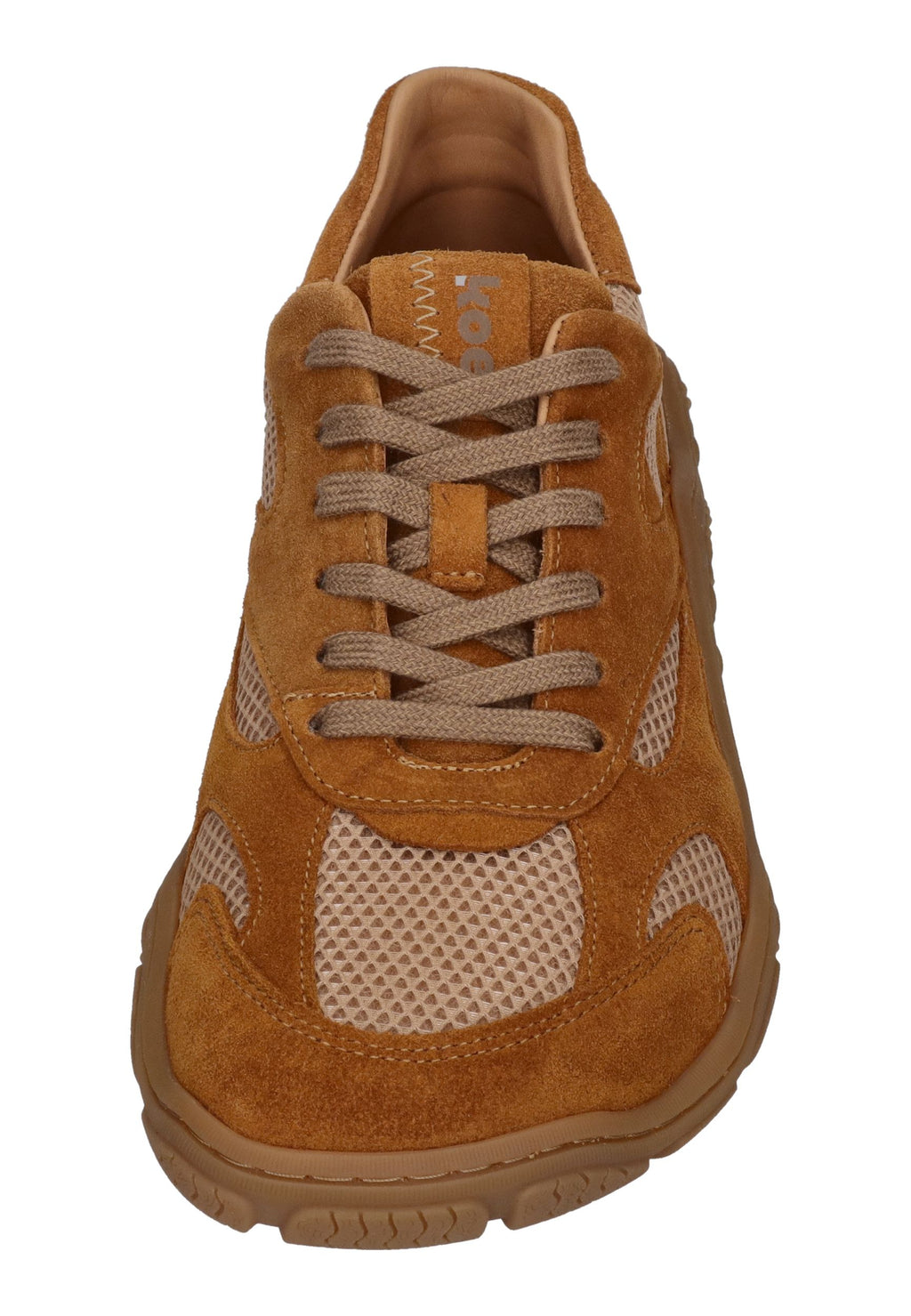KOEL Damen Barefoot Sneakers RITA SUEDE 300 cognac