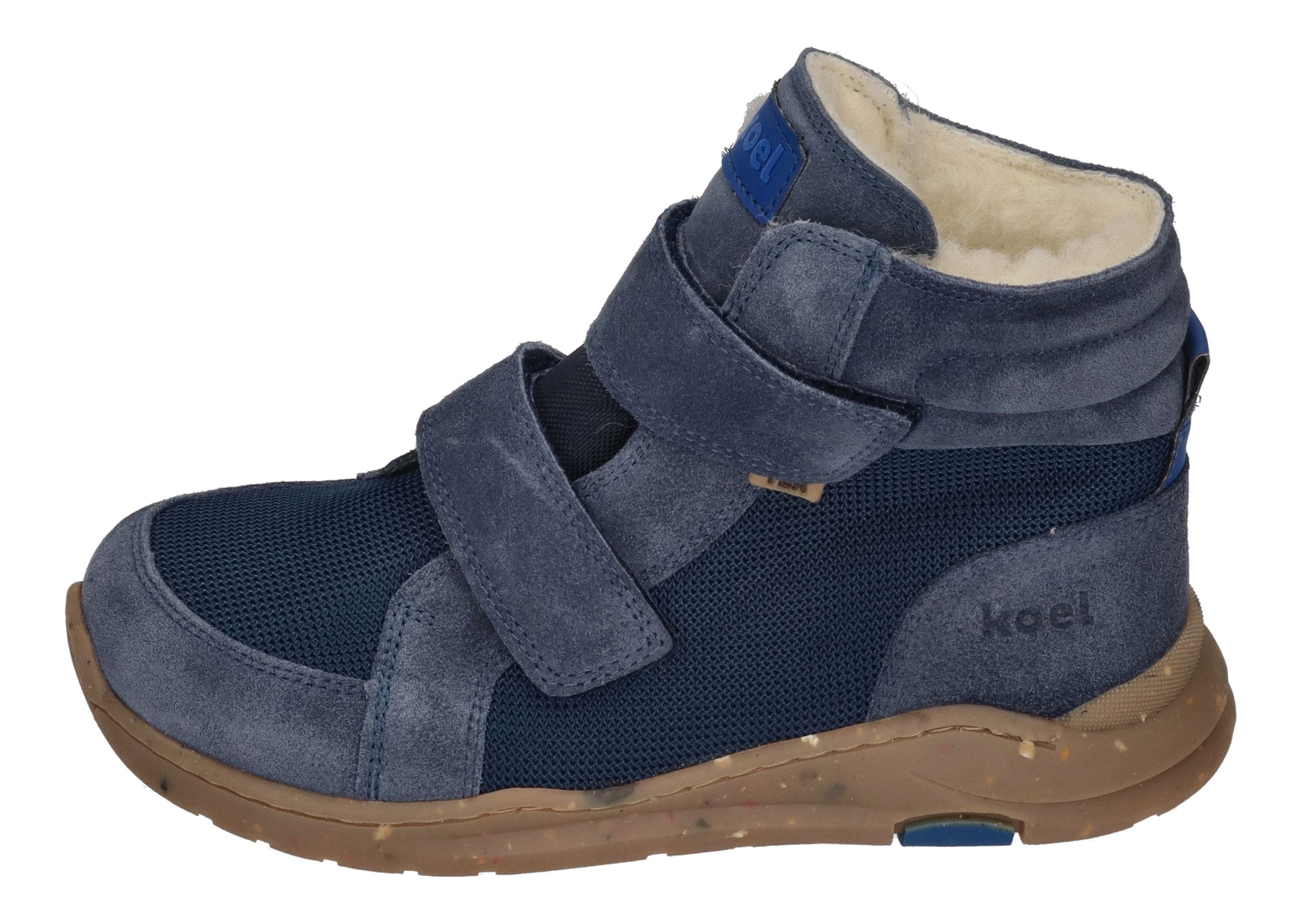KOEL Barefoot gefütterte Teenager Sneakers SILAS TEX blue