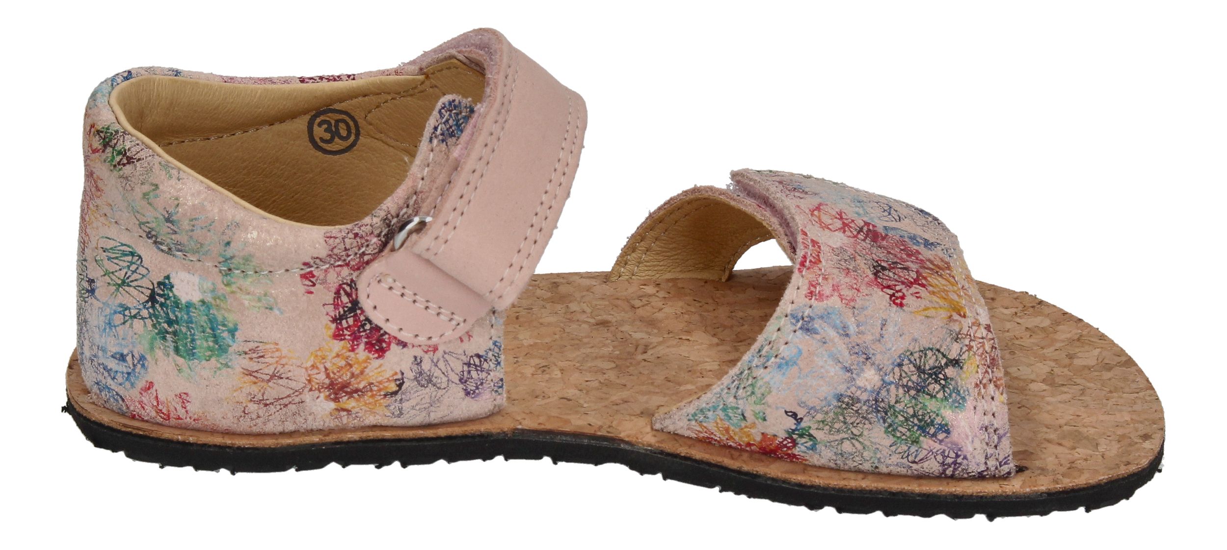 KOEL Barefoot Kinderschuhe - Sandalen AMELIA FANTASY nude-3