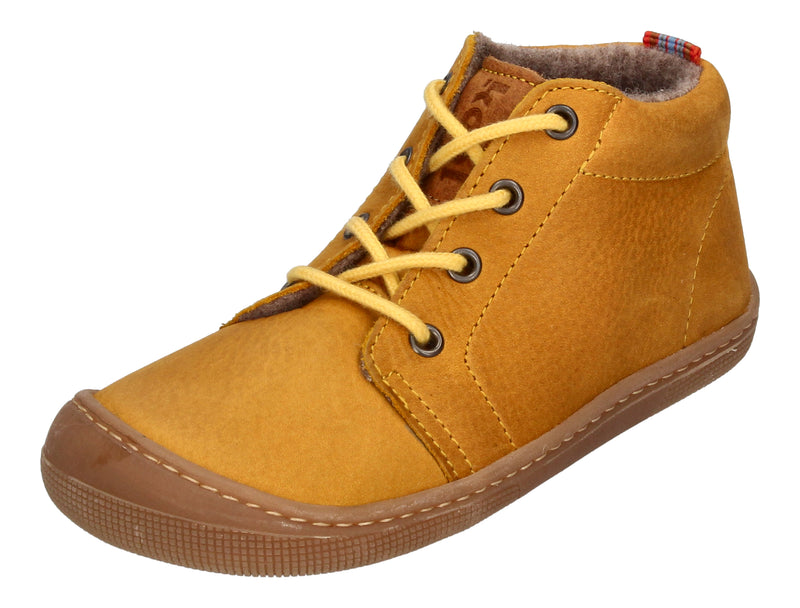 KOEL Barefoot Kinderschuhe Booties DELI HYDRO FELT ocra-0