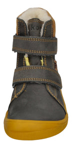 KOEL Barefoot Kinderstiefel - DEAN WOOL - dark grey