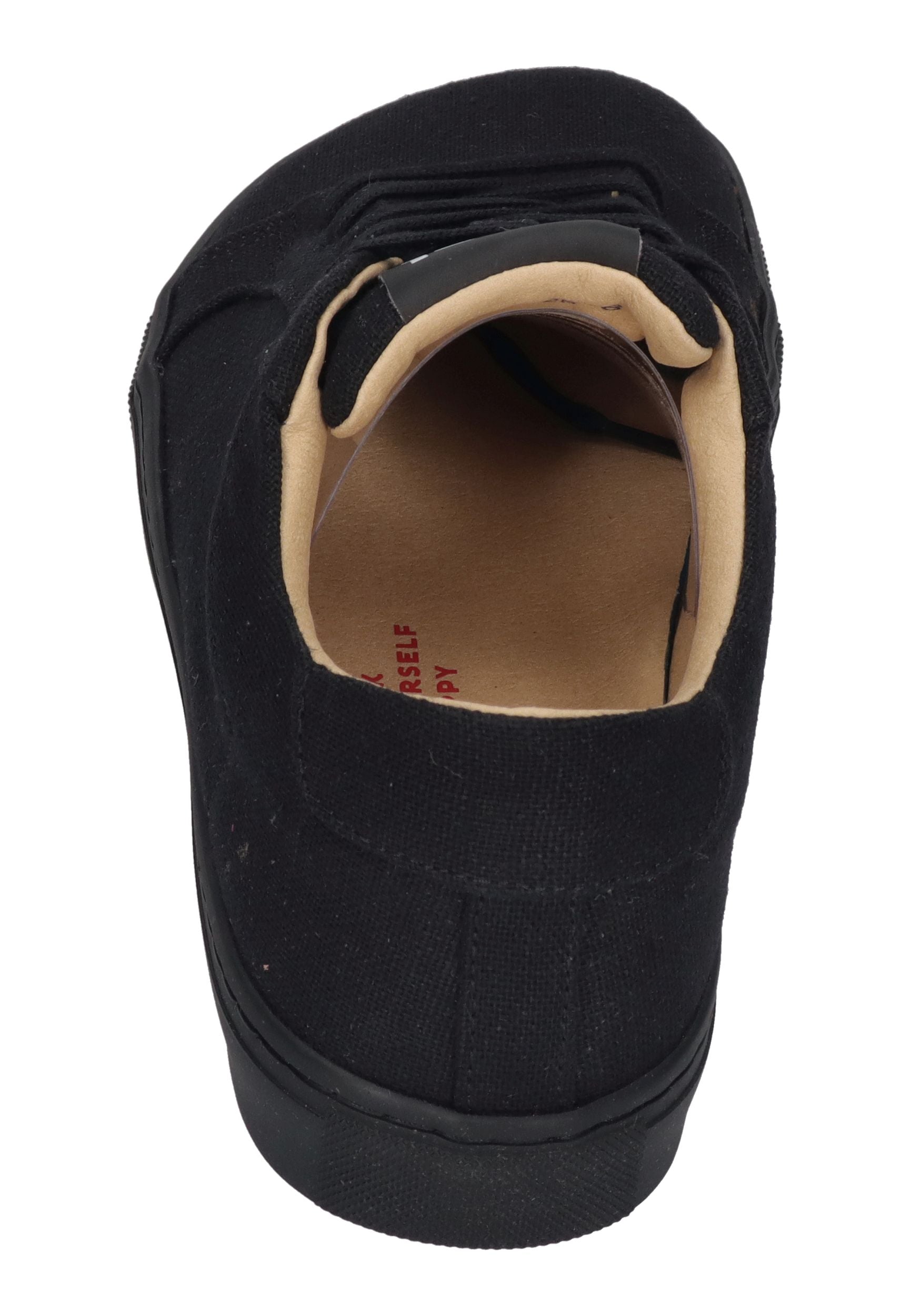 KOEL Damen Barefoot Sneakers HAZEL CANVAS 001 black mono