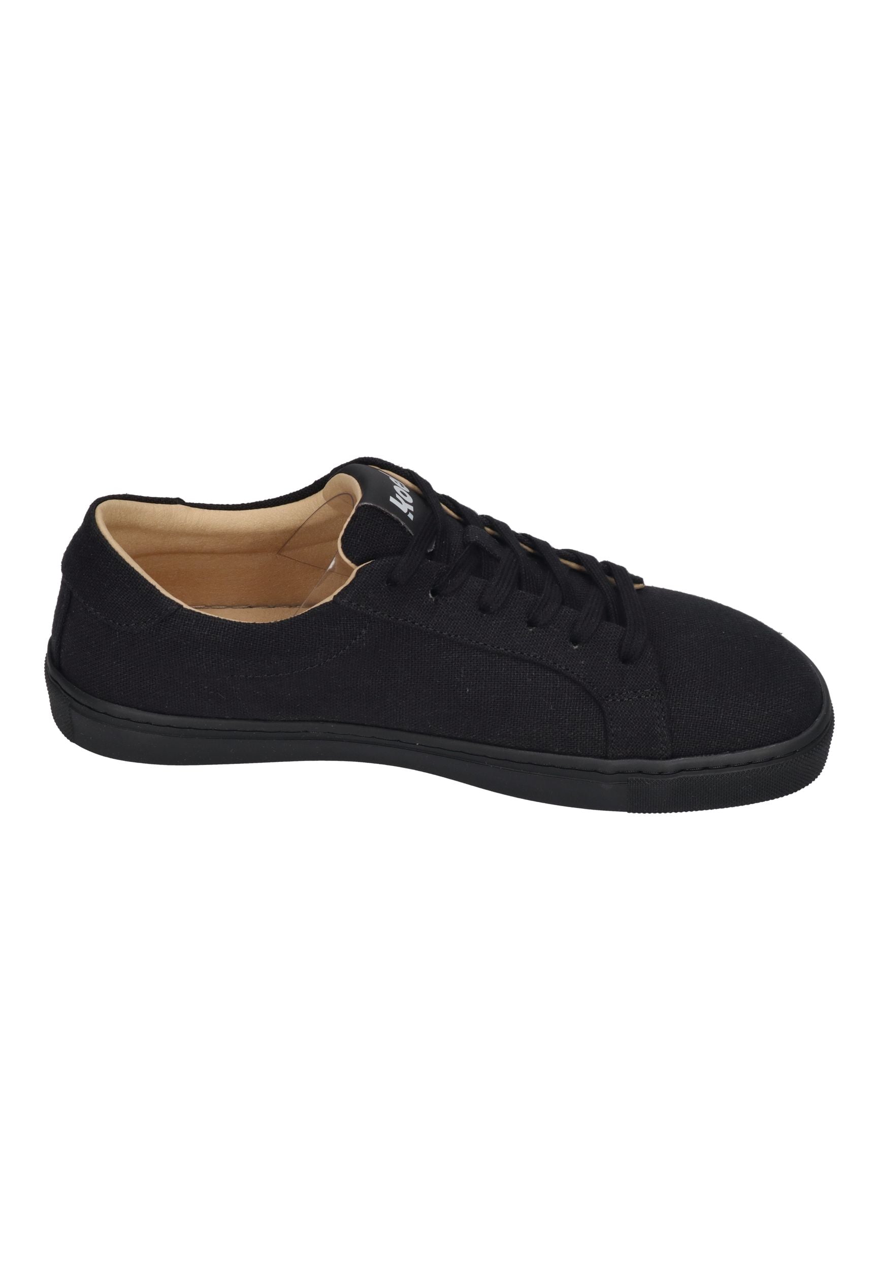 KOEL Damen Barefoot Sneakers HAZEL CANVAS 001 black mono