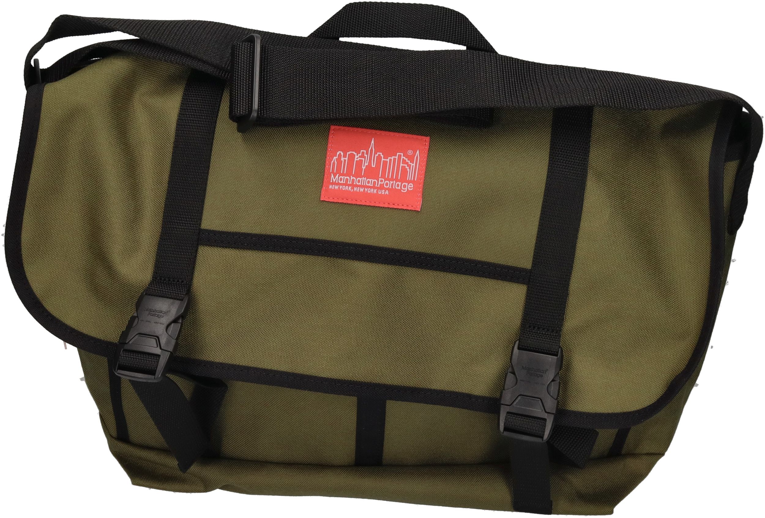 MANHATTEN PORTAGE - NY Messenger Bag 1607 (L) olive