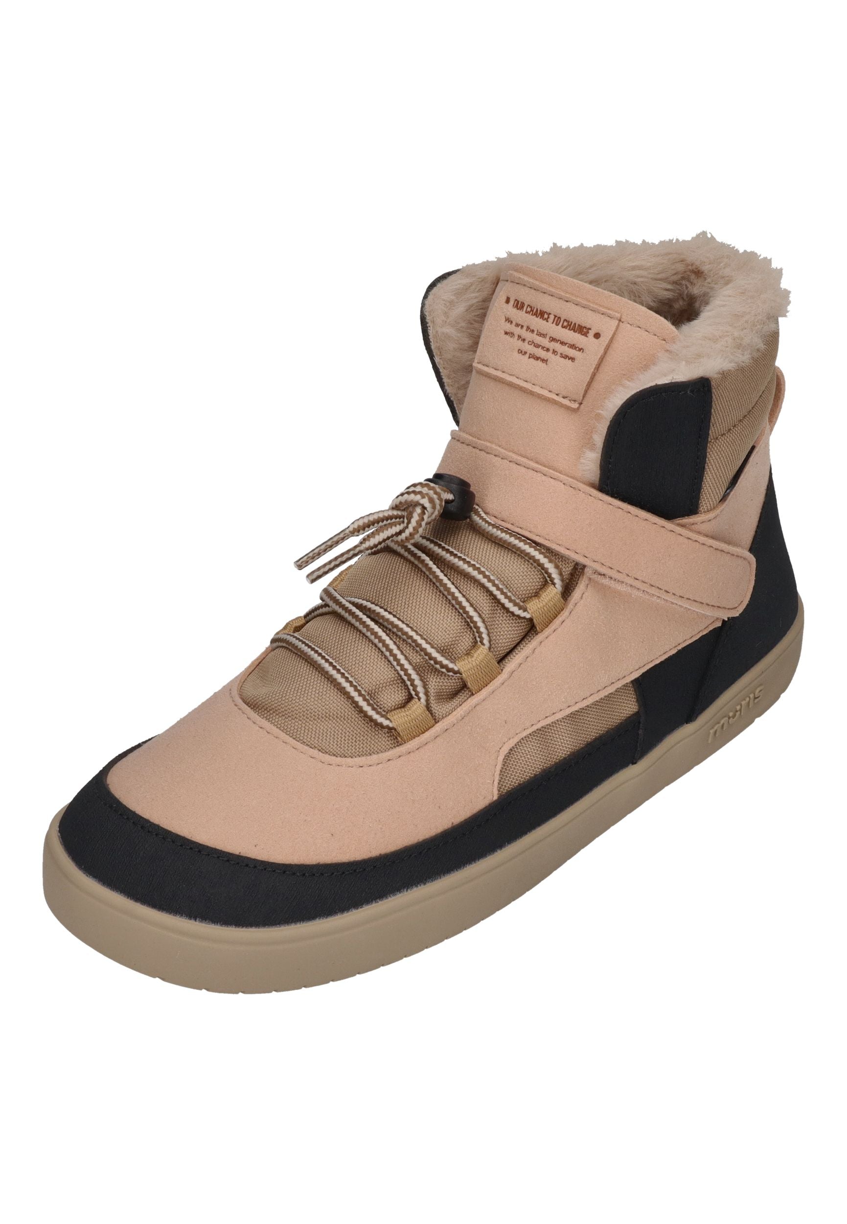MURIS vegane, wasserdichte Barefoot Damen Booties BALTIC SHE soft pink