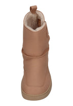 MURIS vegane, wasserdichte Barefoot Damen Booties SIBERIA SHE dusty pink
