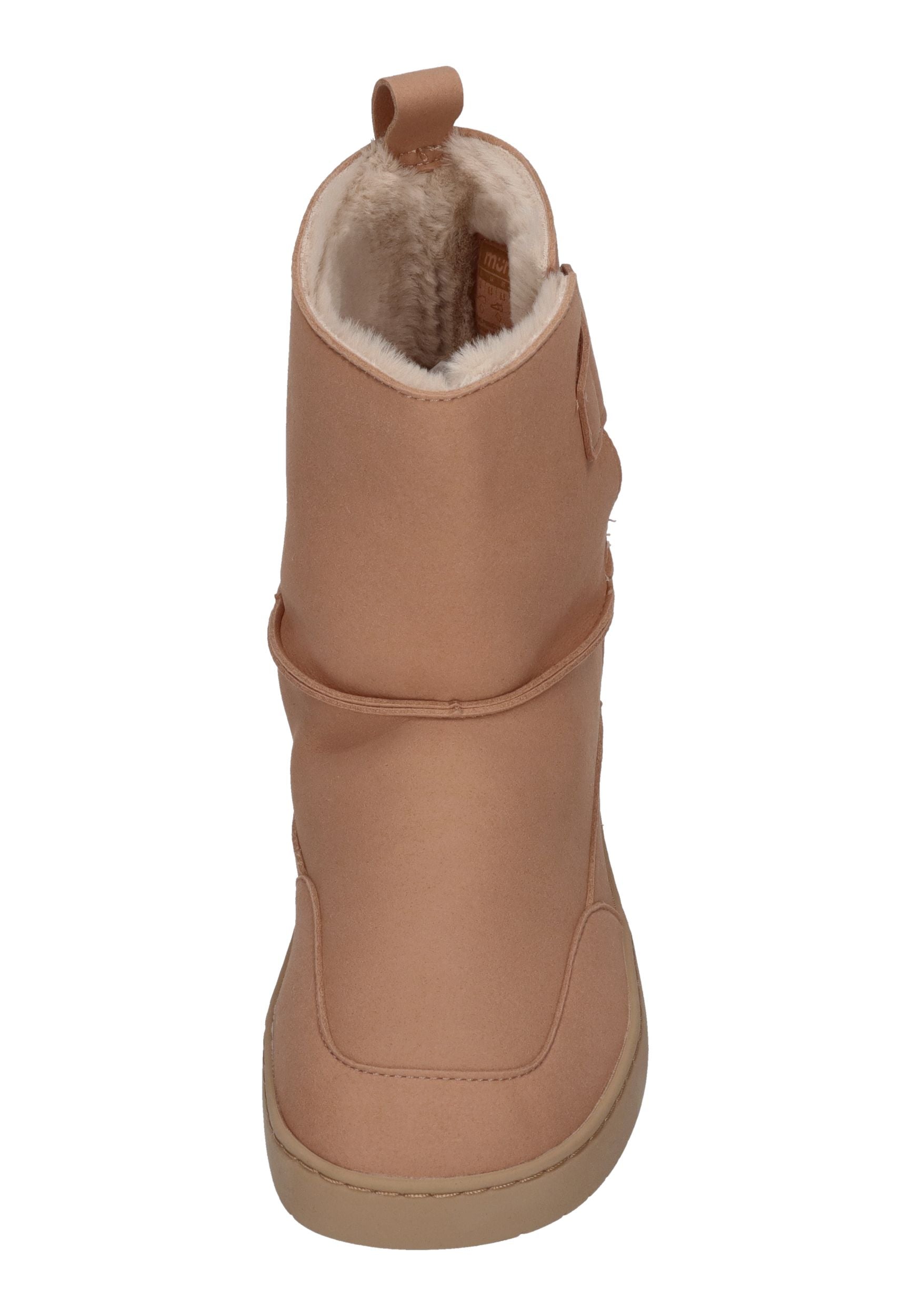 MURIS vegane, wasserdichte Barefoot Damen Booties SIBERIA SHE dusty pink
