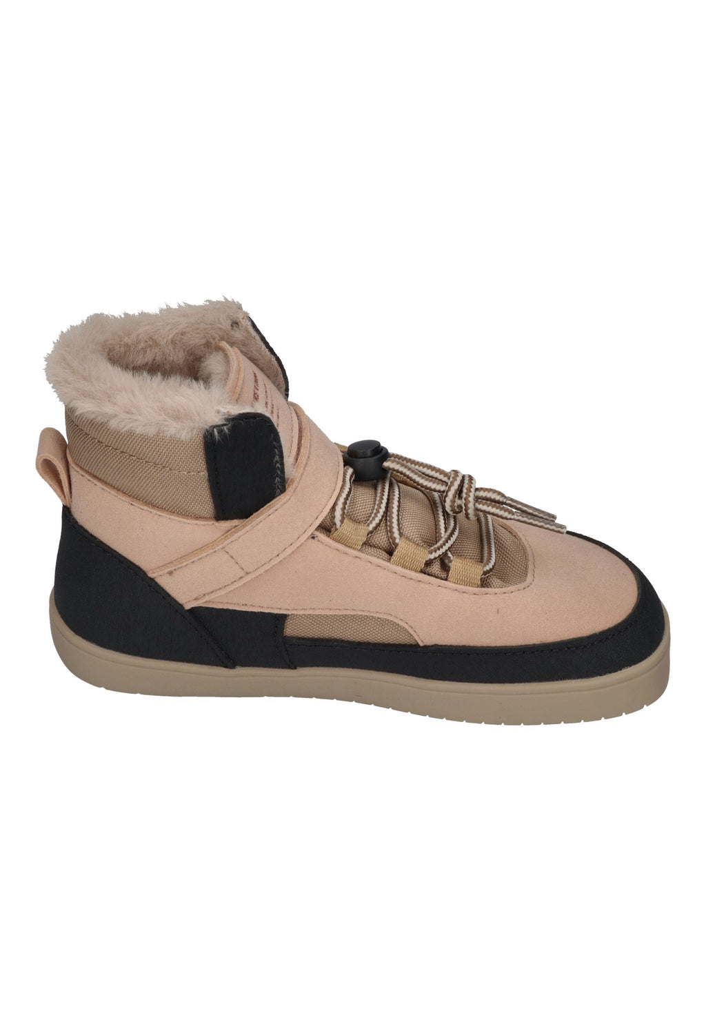 MURIS vegane, wasserdichte Barefoot Kinder Booties BALTIC Junior soft pink