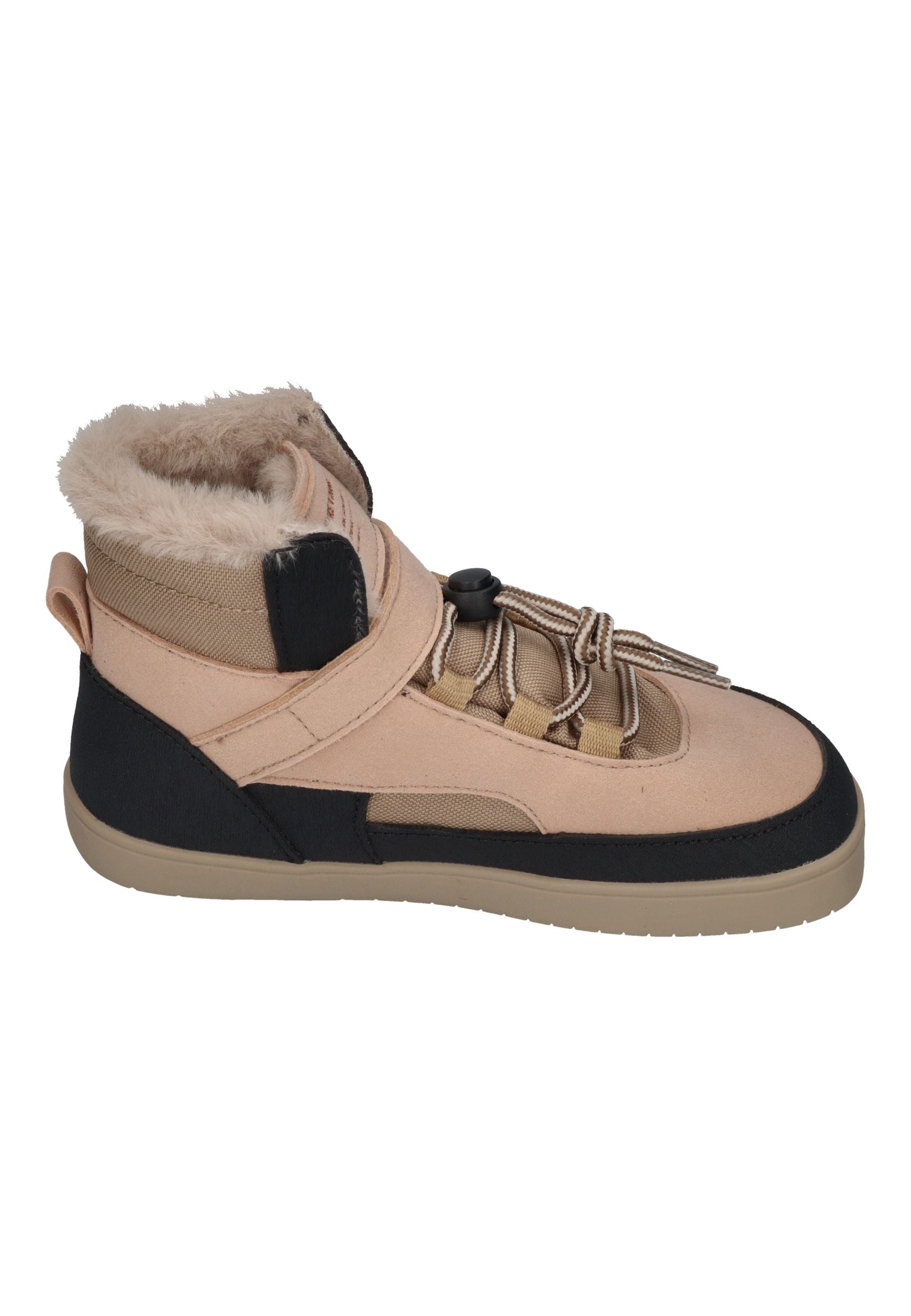 MURIS vegane, wasserdichte Barefoot Kinder Booties BALTIC Junior soft pink
