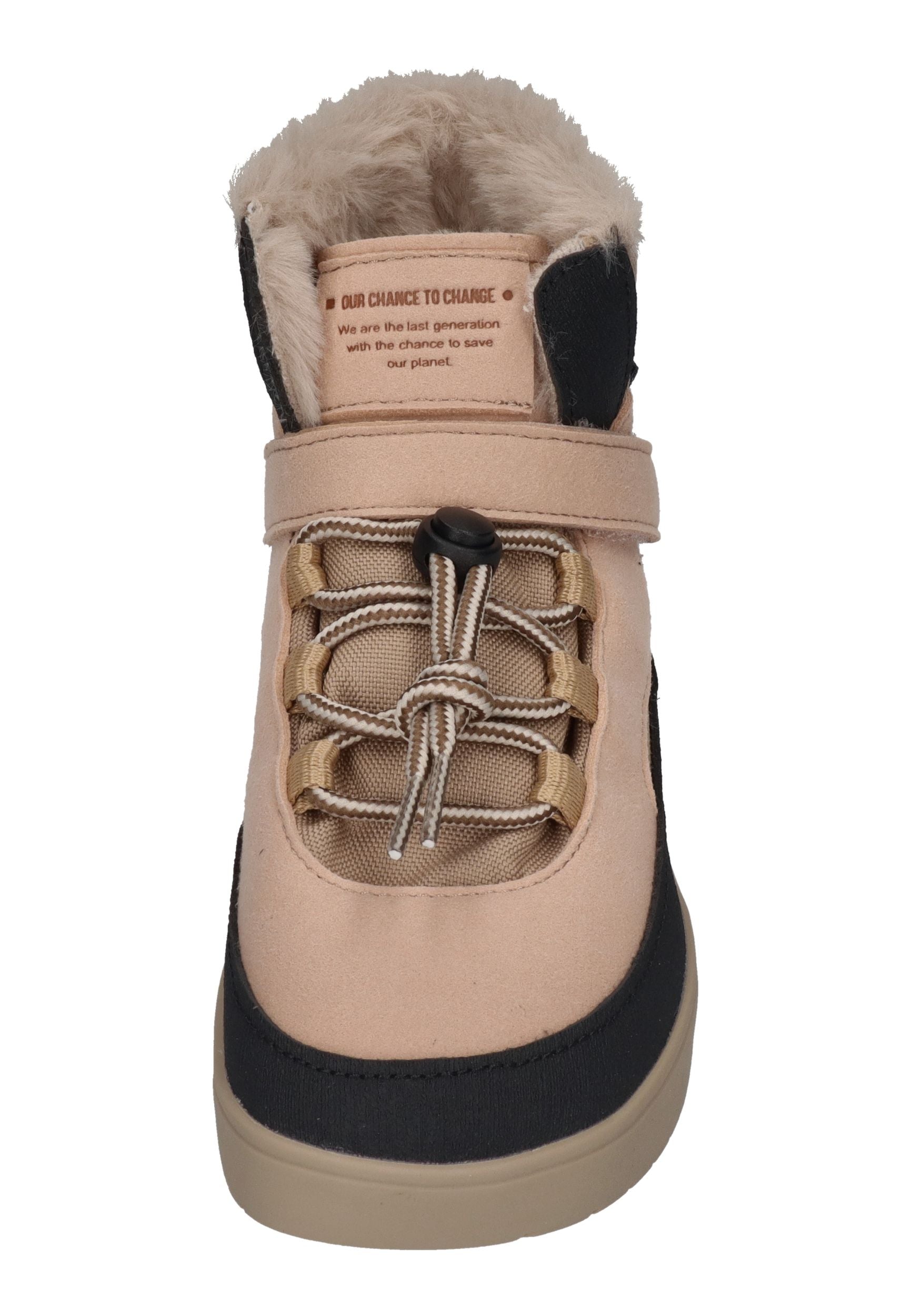 MURIS vegane, wasserdichte Barefoot Kinder Booties BALTIC Junior soft pink