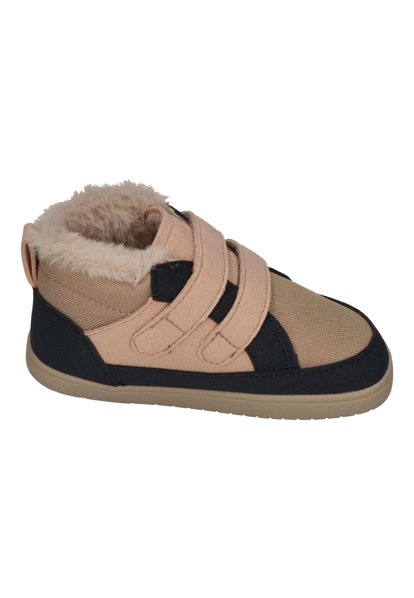 MURIS vegane, wasserdichte Barefoot Kinder Booties BALTIC MINI soft pink
