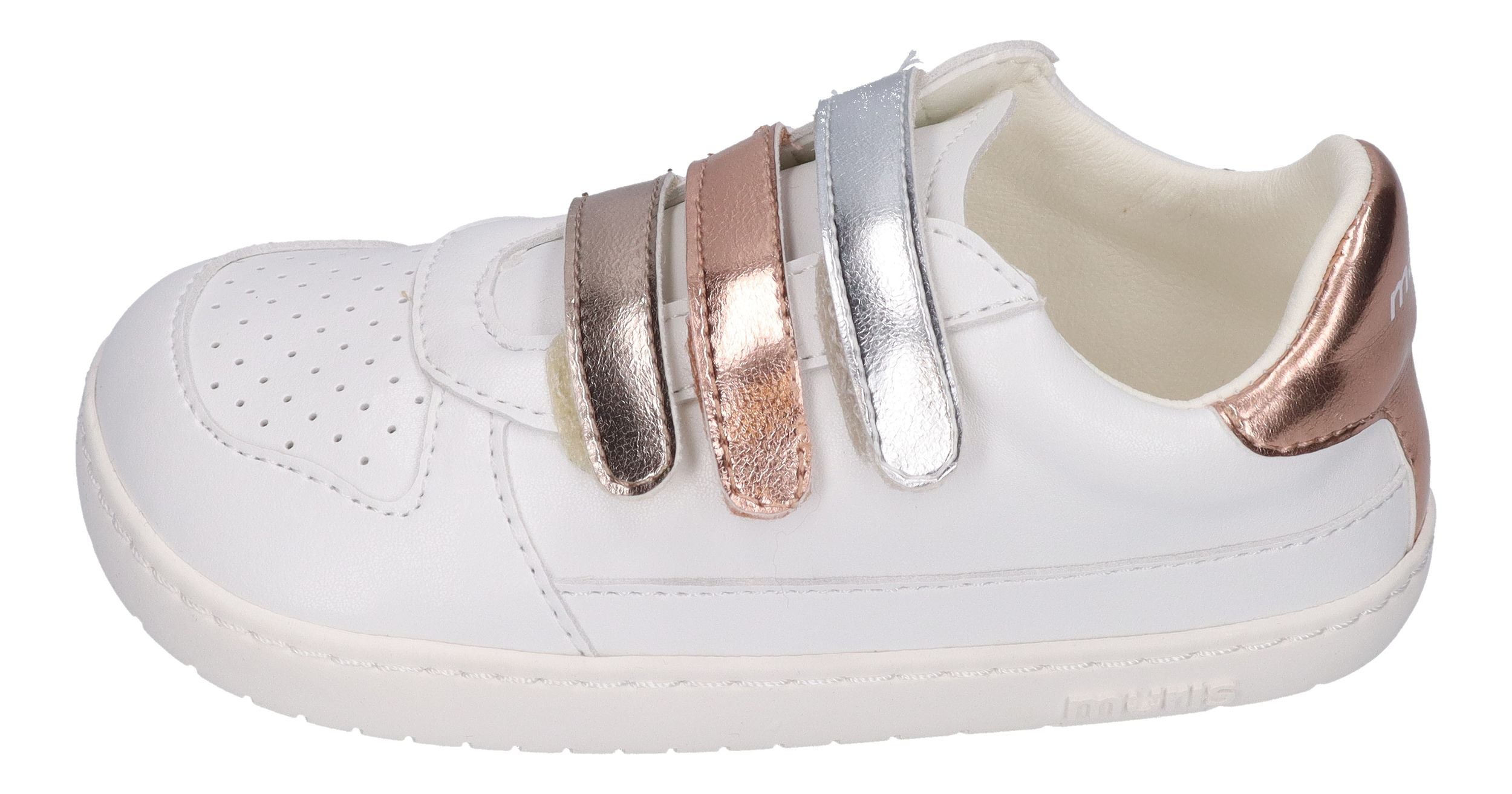 MURIS vegane Barefoot Kinder Sneakers LONDON Mini - gold