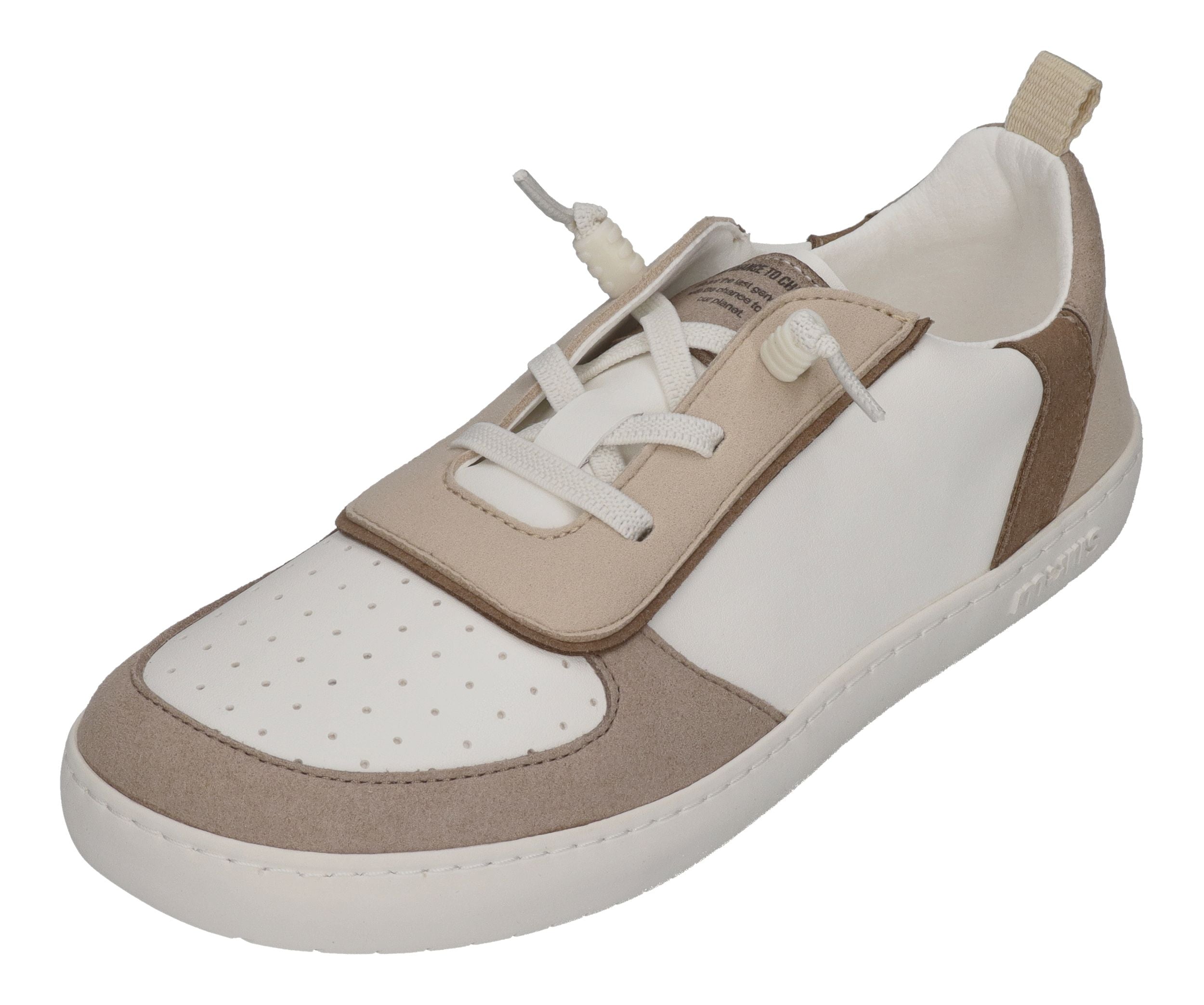 MURIS vegane Barefoot Kinder Sneakers NUUK Junior - taupe