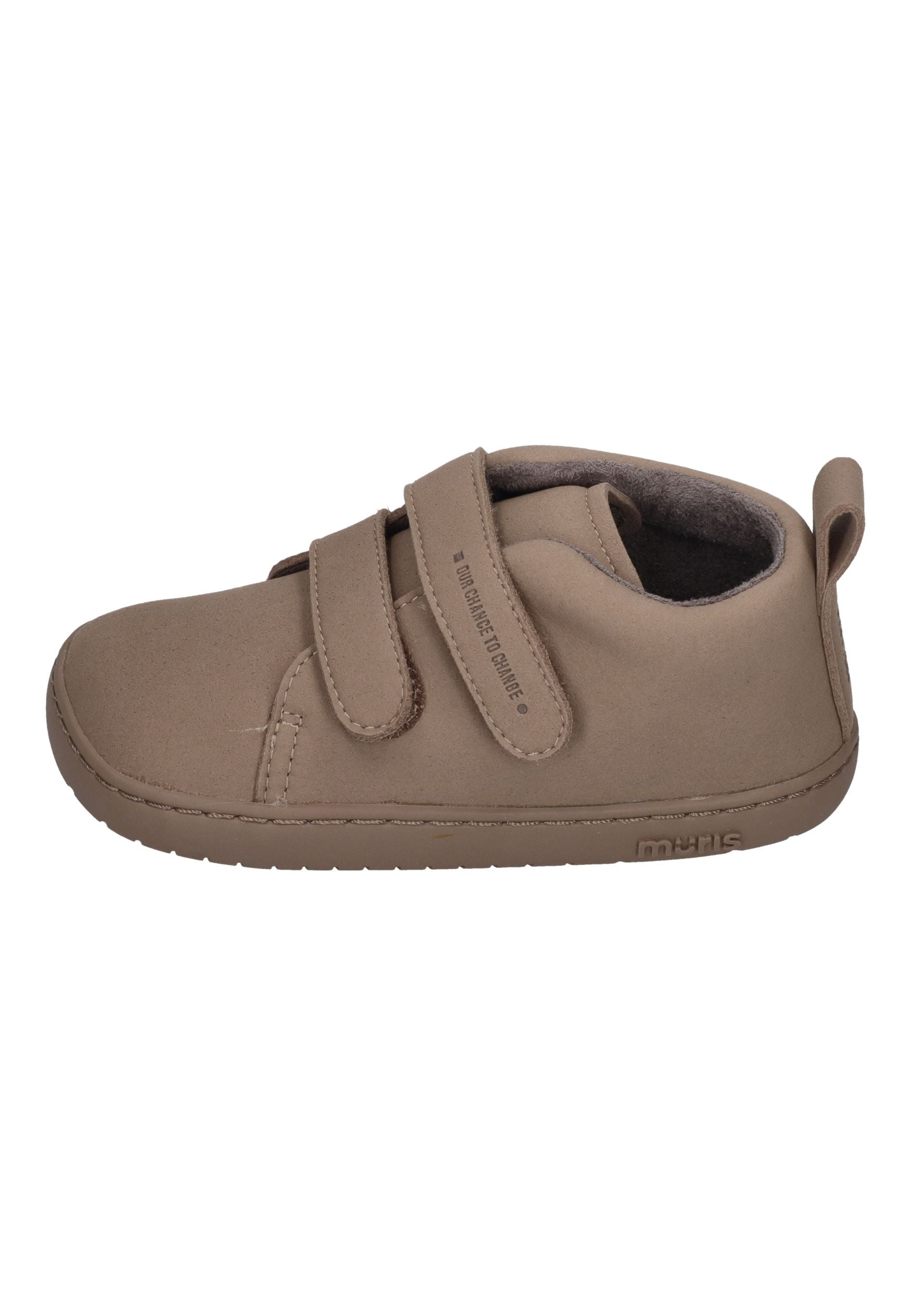 MURIS vegane Barefoot Kinder Sneakers OSLO Mini - elephant grey
