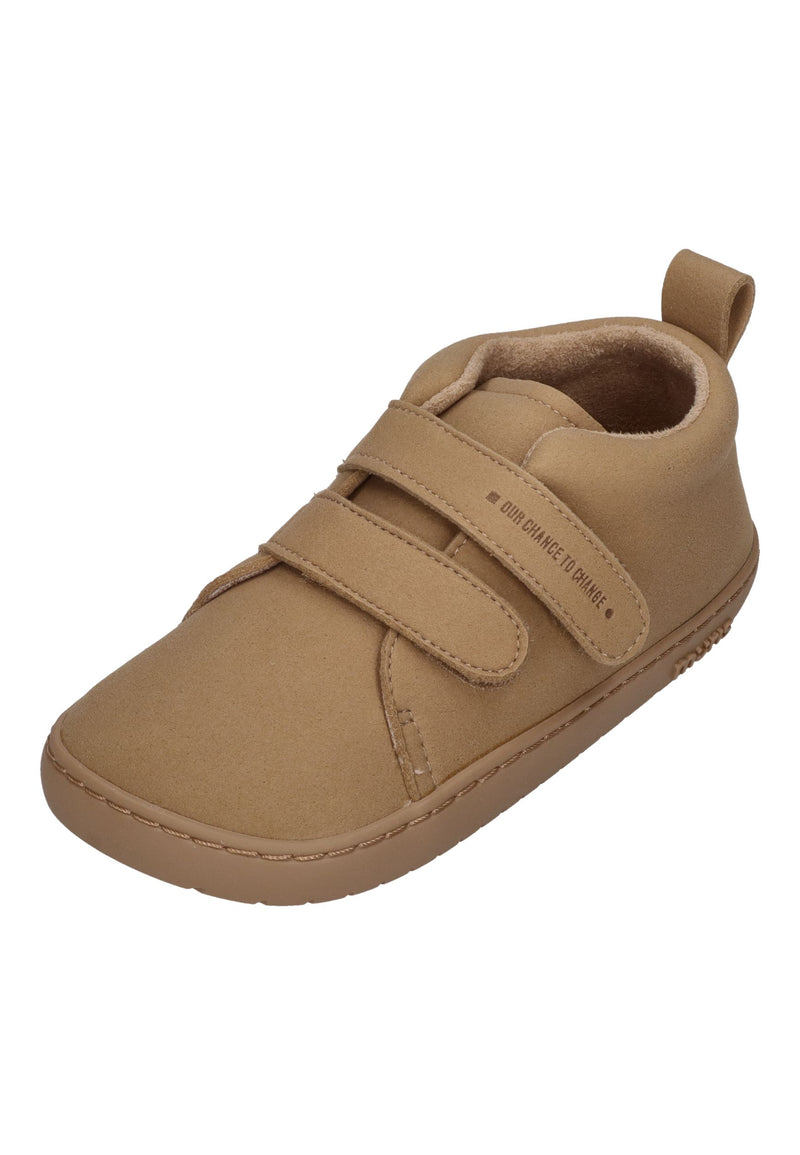 MURIS vegane Barefoot Kinder Sneakers OSLO Mini - tan brown
