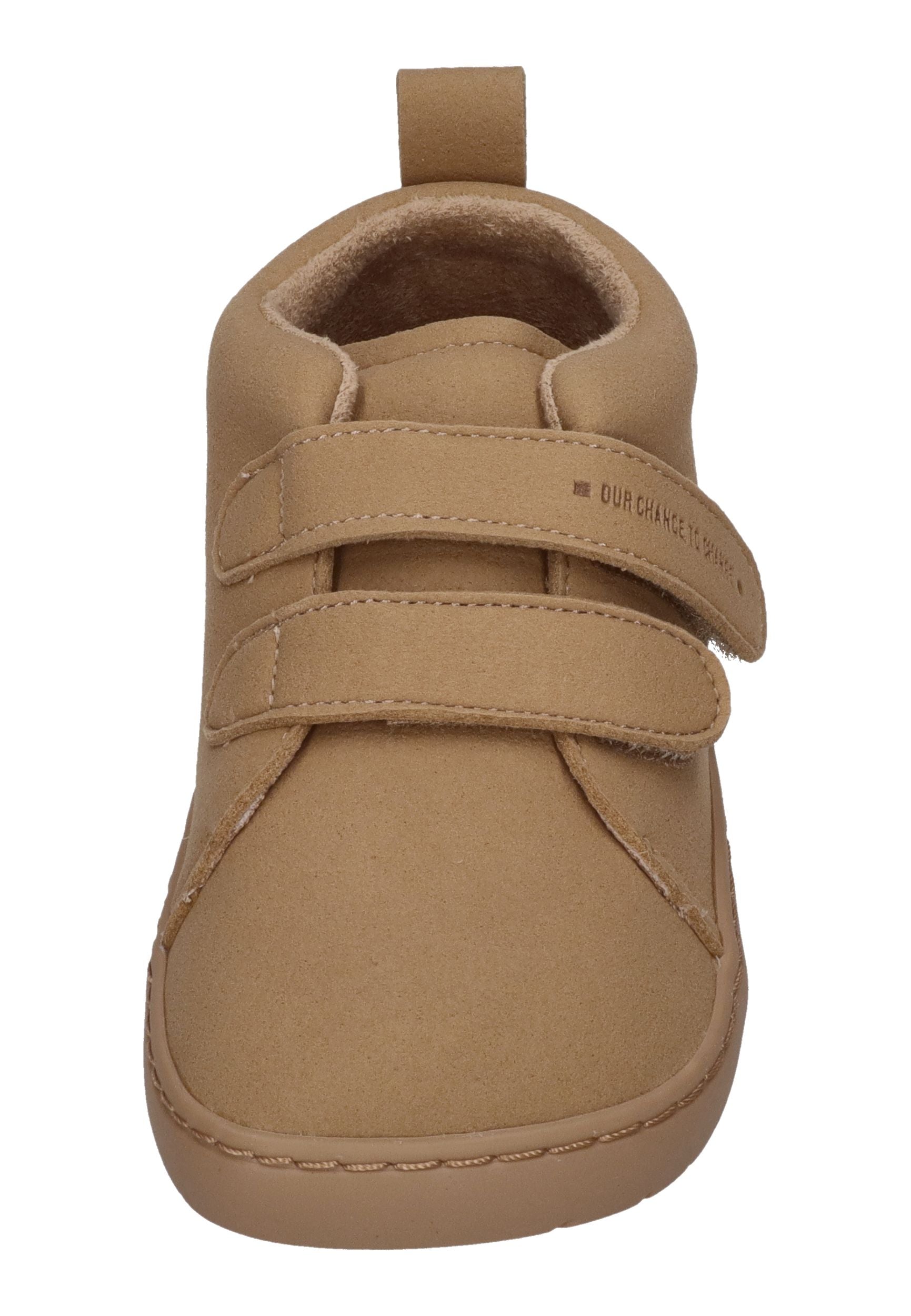 MURIS vegane Barefoot Kinder Sneakers OSLO Mini - tan brown