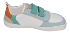 MURIS vegane Barefoot Kinder Sneakers PETRA Junior - turquoise blue