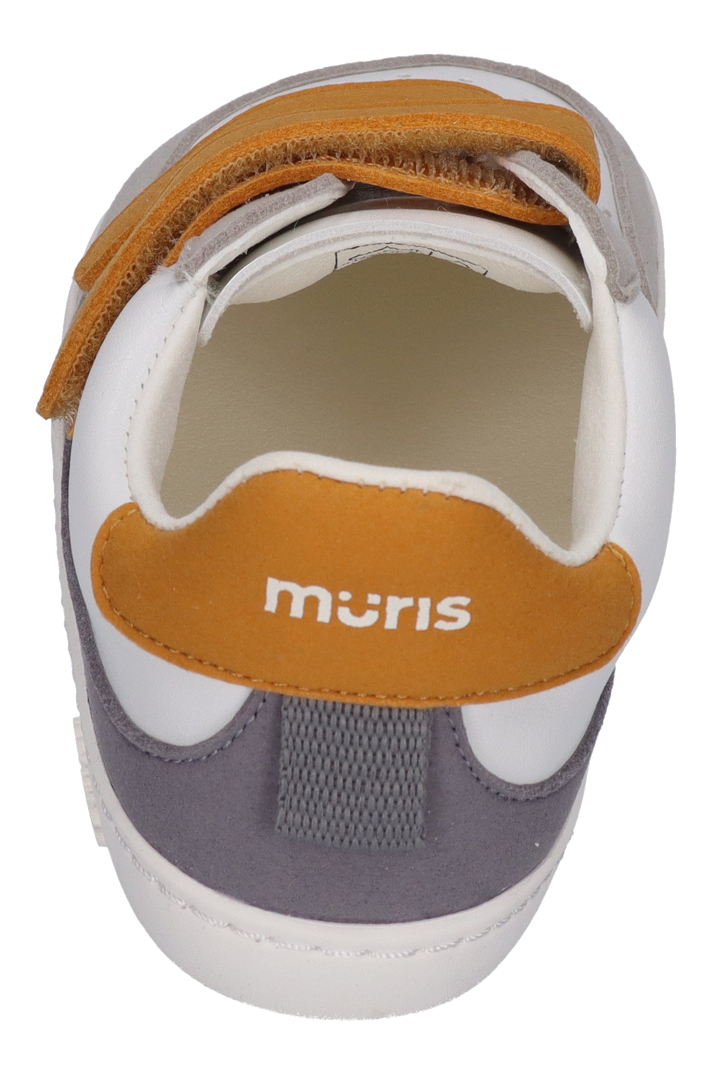 MURIS vegane Barefoot Kinder Sneakers PETRA Mini - mustard