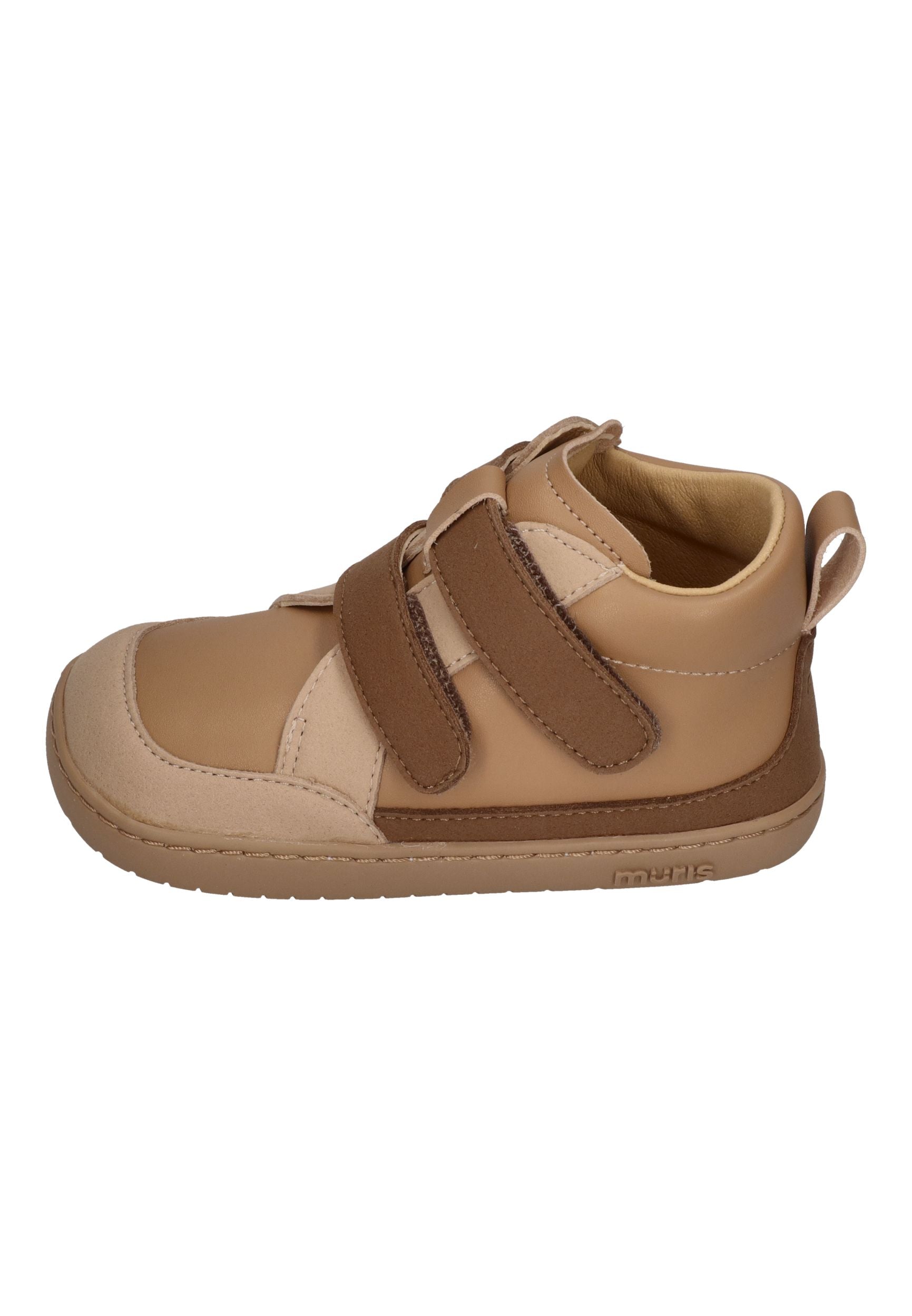 MURIS vegane Barefoot Kinder Sneakers SINTRA Mini - bark brown