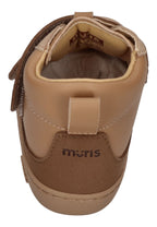 MURIS vegane Barefoot Kinder Sneakers SINTRA Mini - bark brown