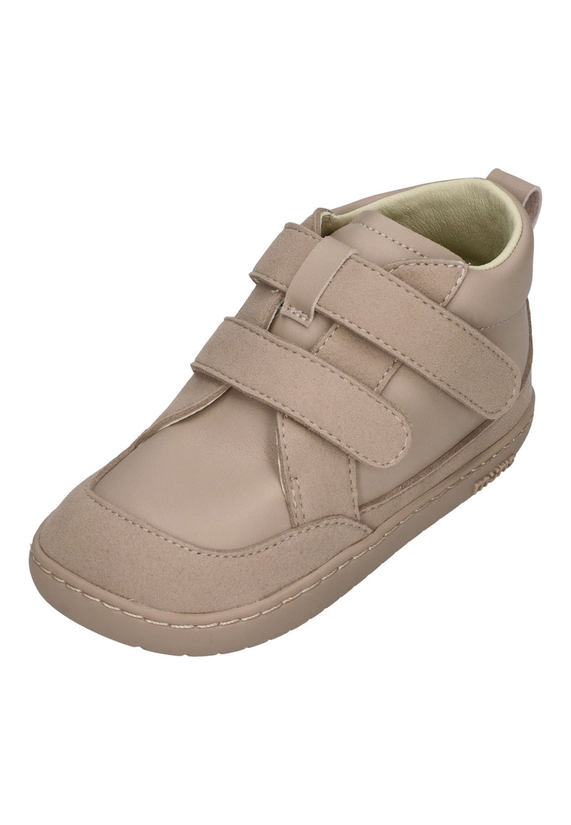 MURIS vegane Barefoot Kinder Sneakers SINTRA Mini - taupe