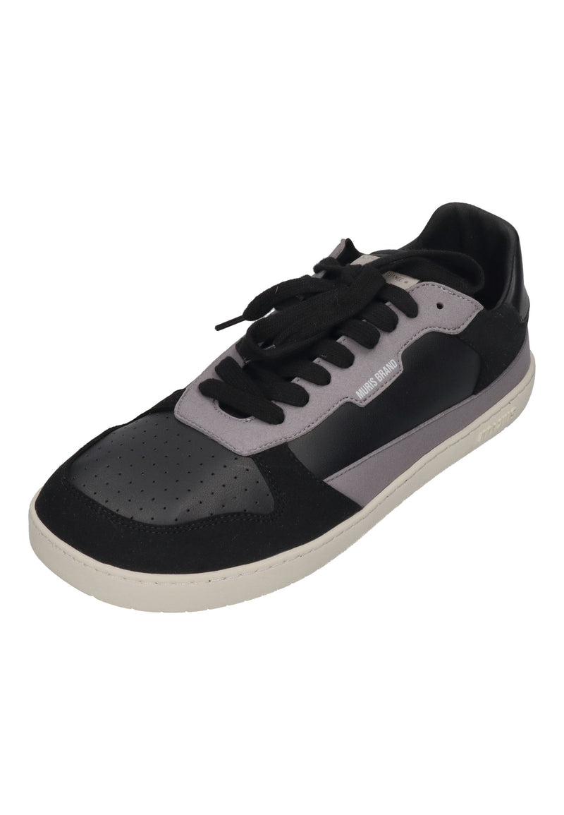 MURIS vegane Barefoot Herren Sneakers MAJORCA HE - black