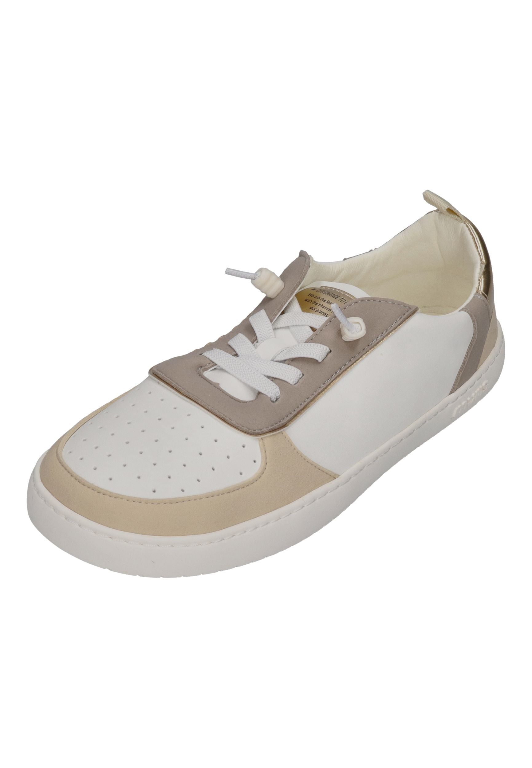 MURIS vegane Barefoot Damen Sneakers NUUK SHE - gold