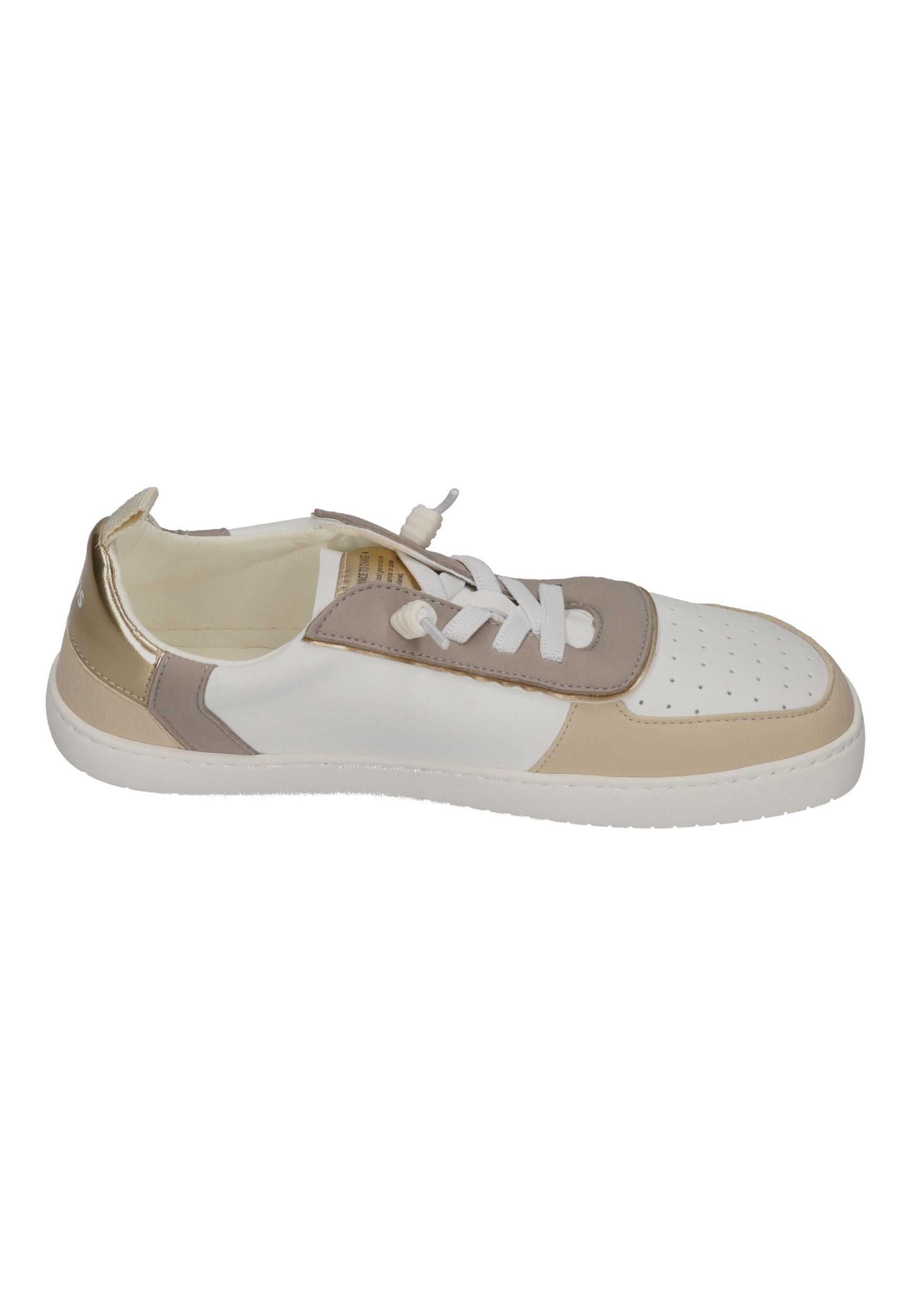 MURIS vegane Barefoot Damen Sneakers NUUK SHE - gold