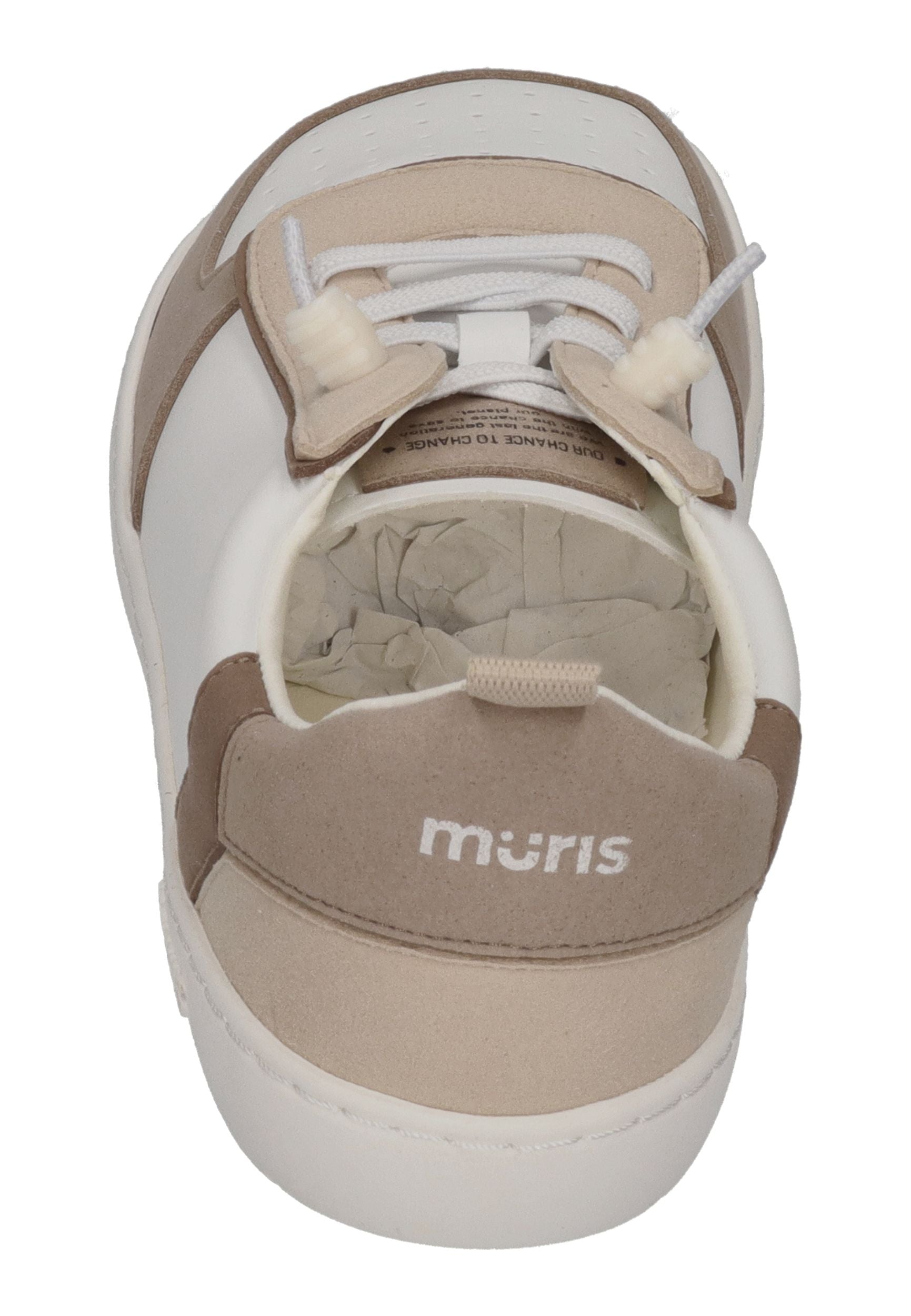 MURIS vegane Barefoot Damen Sneakers NUUK SHE - taupe