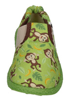 NANGA Kinder Hausschuhe AFFENBANDE 2.0 grün