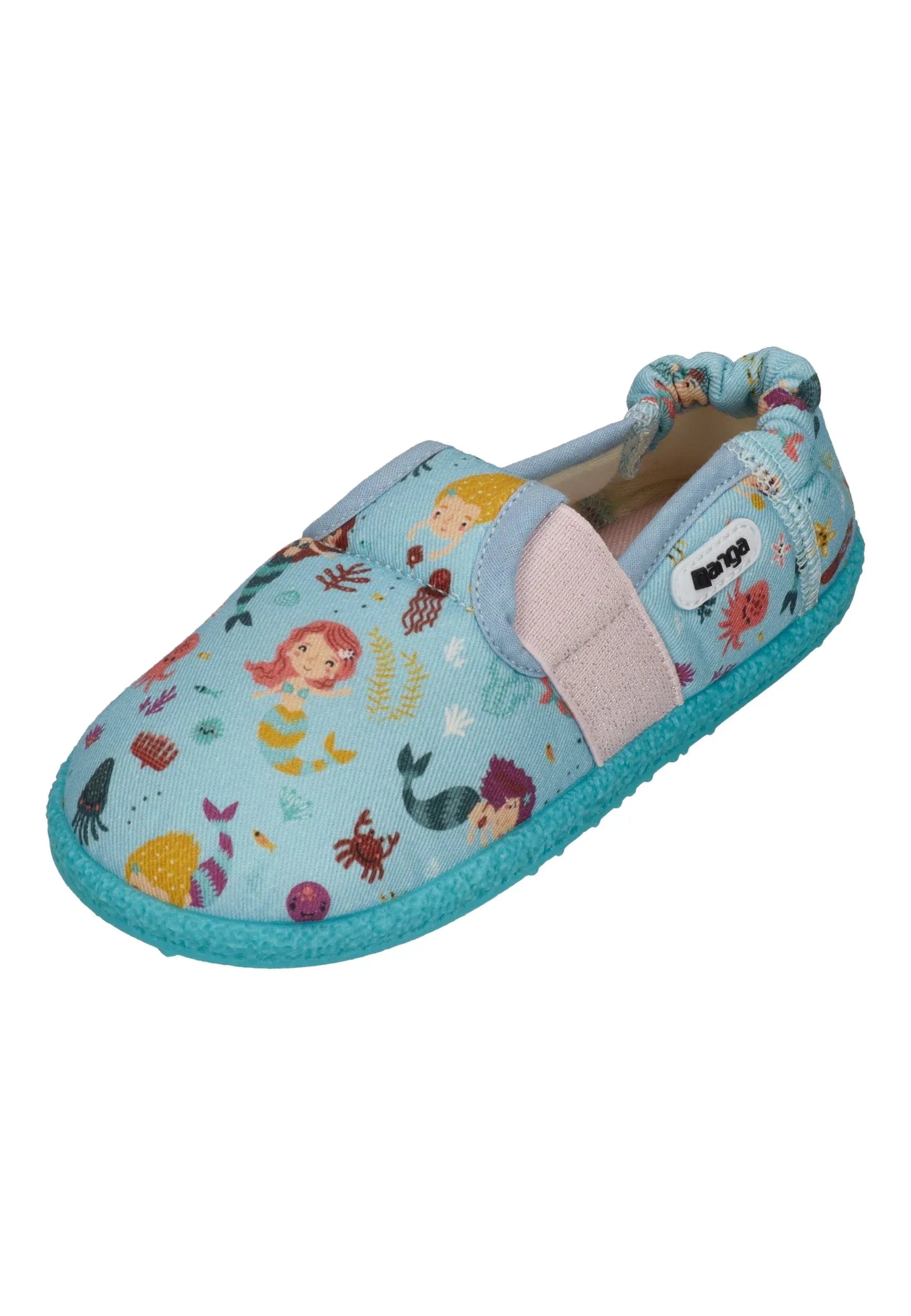 NANGA Kinder Hausschuhe AQUATA 2.0 hellblau