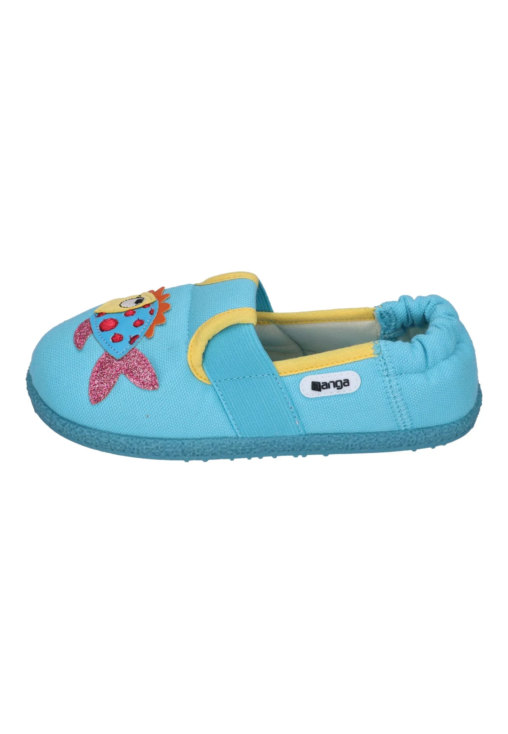 NANGA Kinder Hausschuhe GOLDFISCHI 2.0 türkis - Shoedeal
