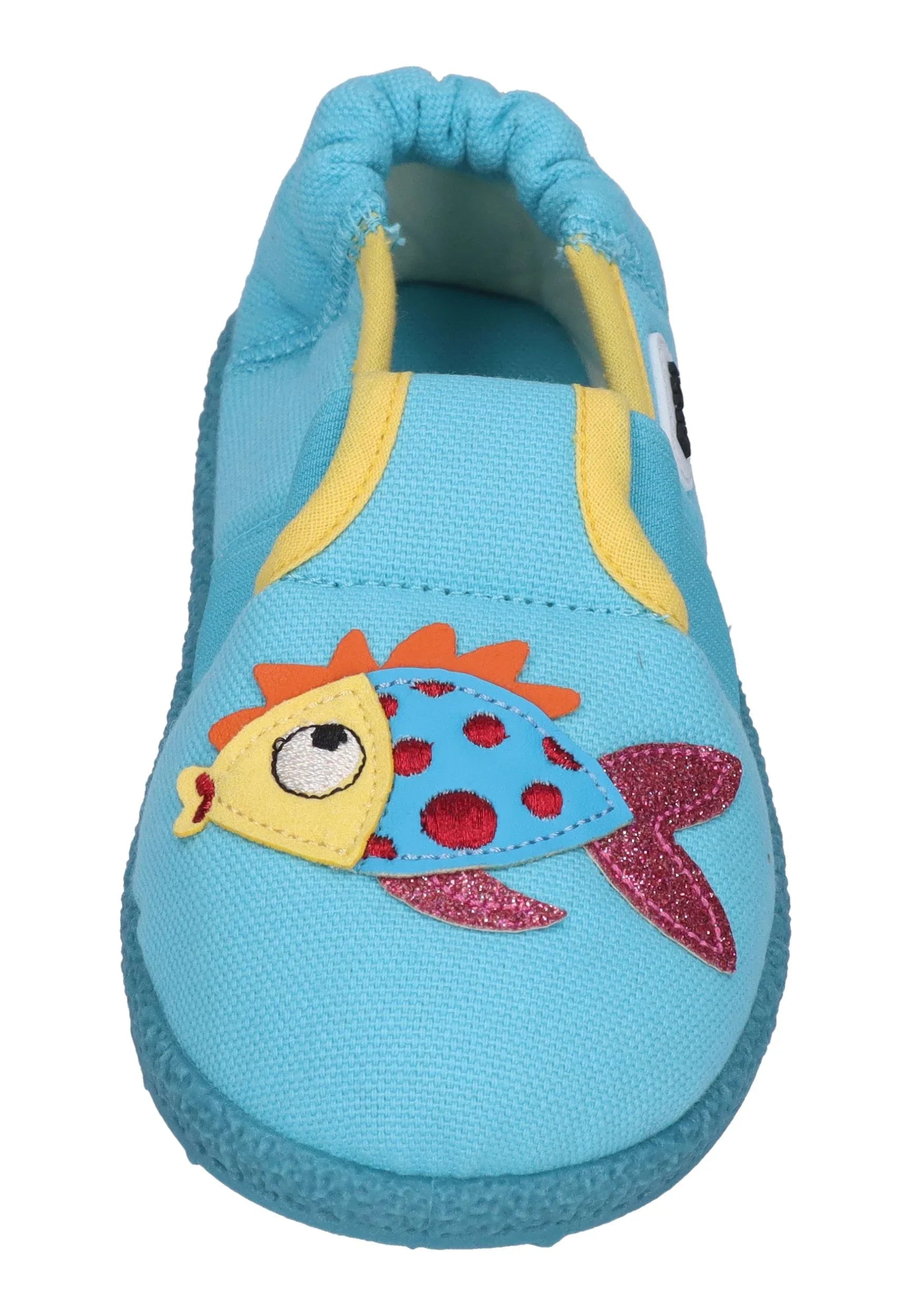 NANGA Kinder Hausschuhe GOLDFISCHI 2.0 türkis - Shoedeal