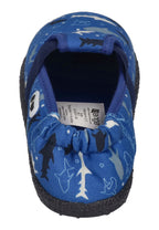 NANGA Kinder Hausschuhe HAIALARM 2.0 blau