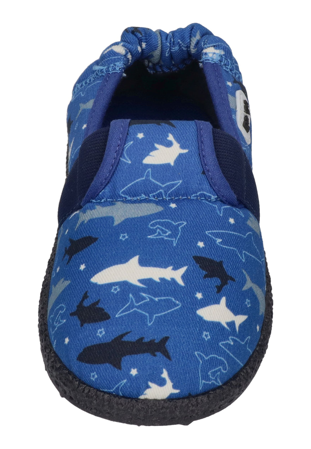 NANGA Kinder Hausschuhe HAIALARM 2.0 blau