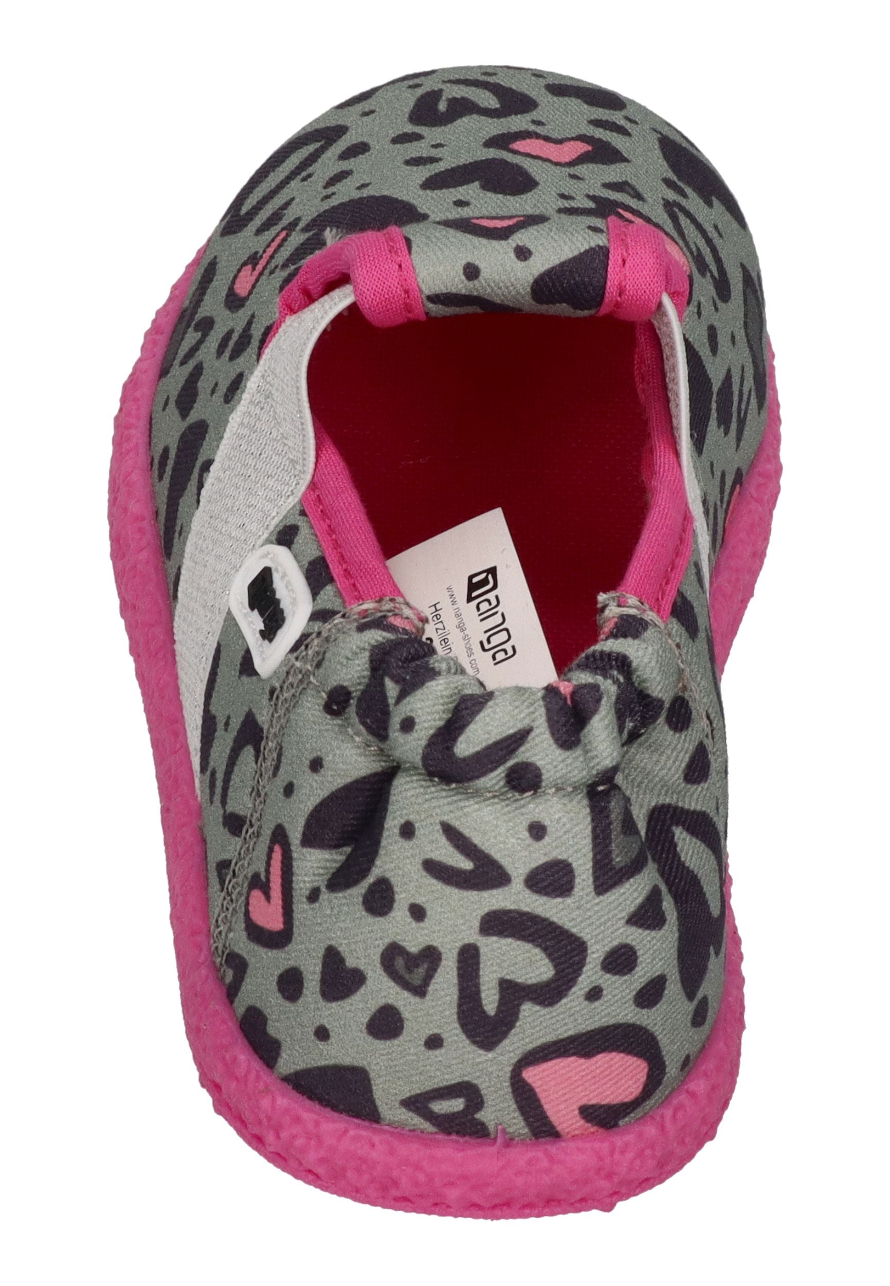 NANGA Kinder Hausschuhe HERZILEIN 2.0 mittelgrau