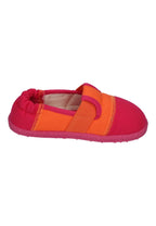 NANGA Kinder Hausschuhe KLETTE 2.0 pink orange