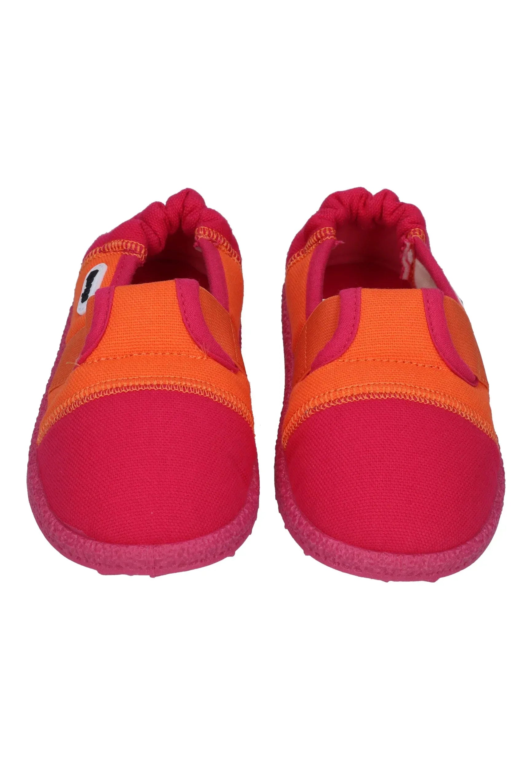 NANGA Kinder Hausschuhe KLETTE 2.0 pink orange